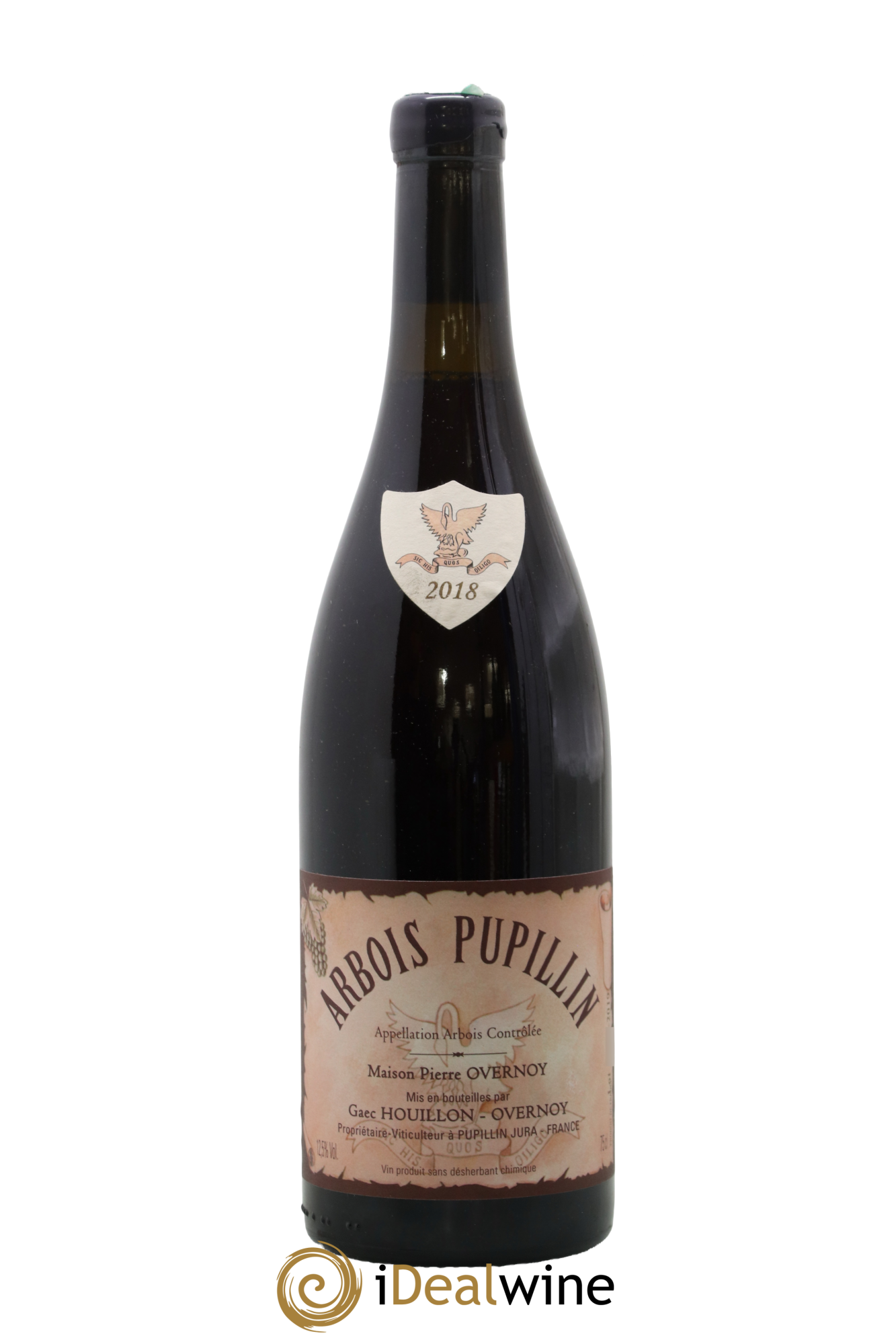 Arbois-Pupillin Ploussard Trousseau (cire violette) Overnoy-Houillon (Domaine) 2018 - Lot de 1 bouteille - 0
