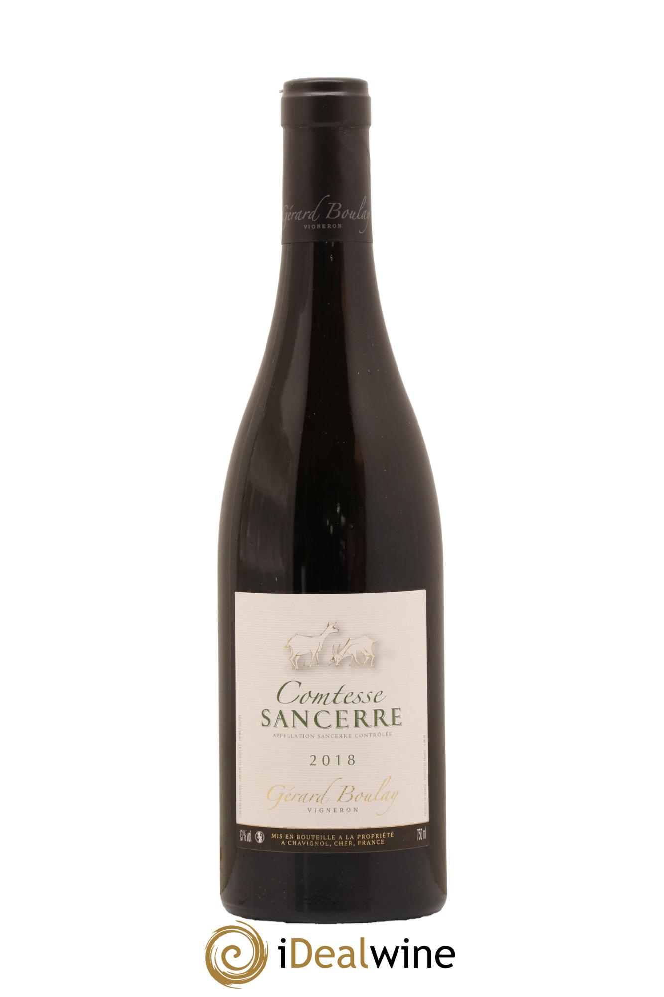 Sancerre Comtesse Gérard Boulay 2018 - Lot de 1 bouteille - 0
