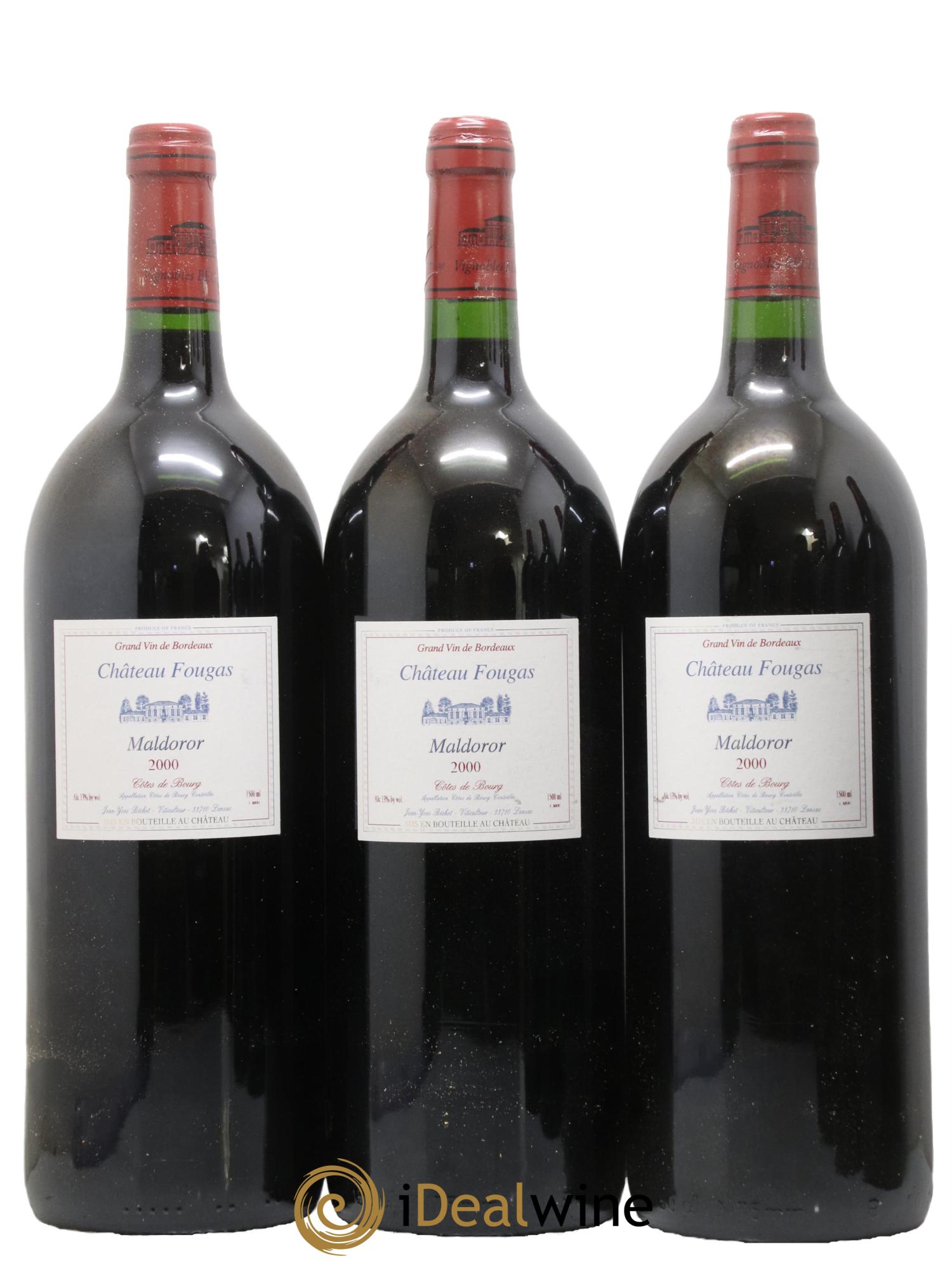 Château Fougas Maldoror 2000 - Lot de 6 magnums - 1