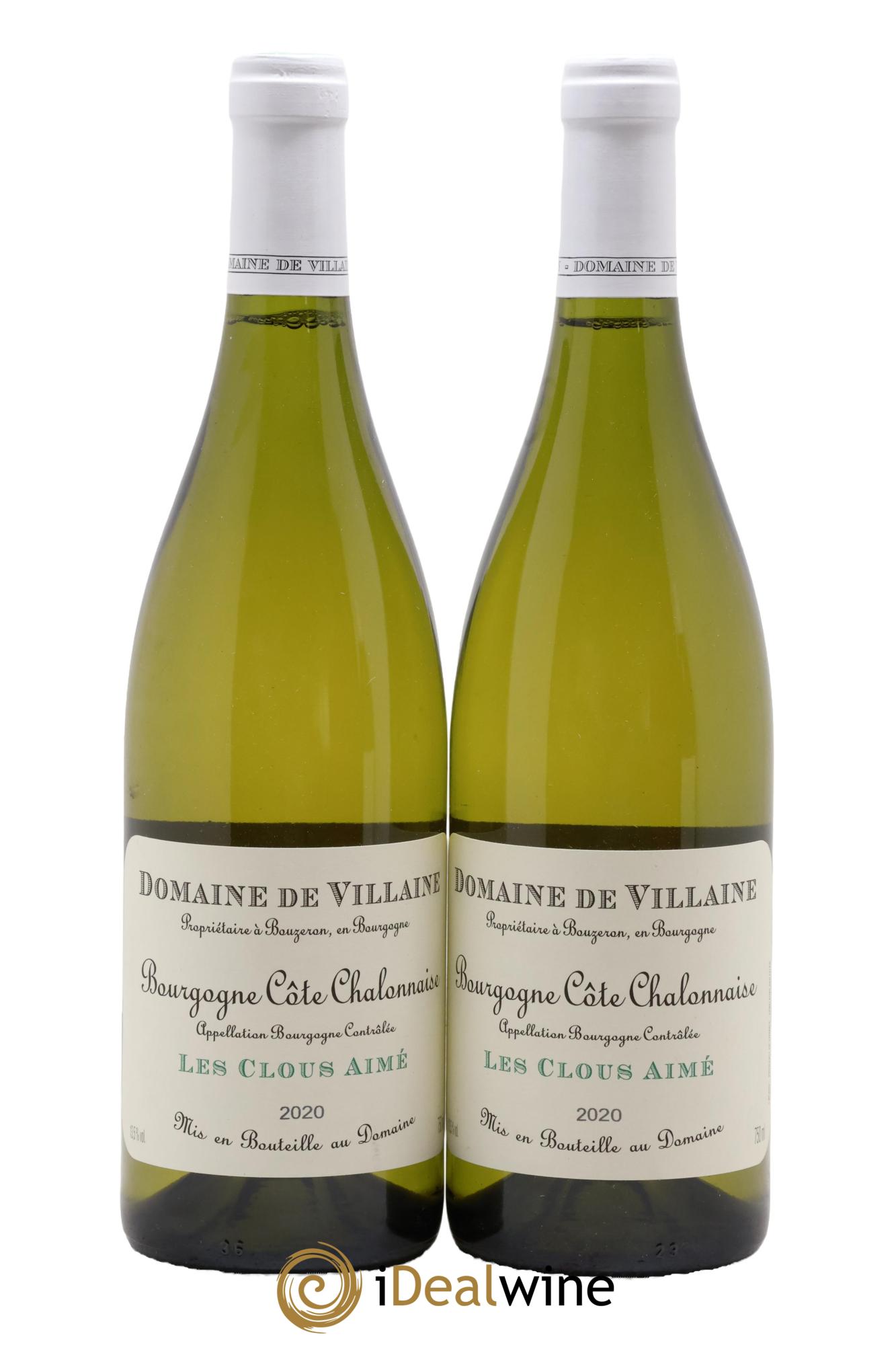 Bourgogne Les Clous Aimé Domaine de Villaine 2020 - Lot de 2 bouteilles - 0