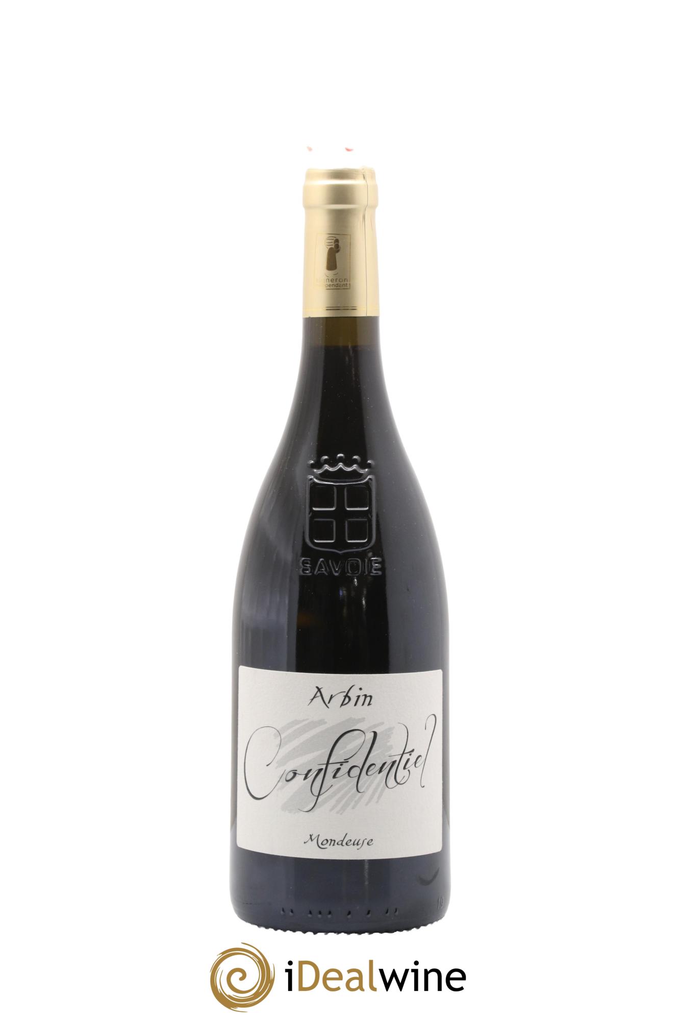Vin de Savoie Arbin Mondeuse Confidentiel Trosset 2019 - Lot de 1 bouteille - 0