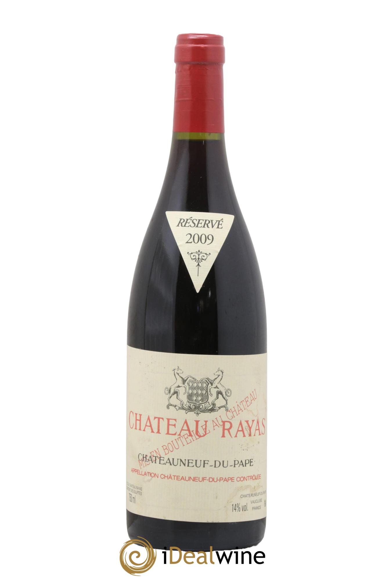 Châteauneuf-du-Pape Château Rayas Emmanuel Reynaud 2009 - Lot de 1 bouteille - 0