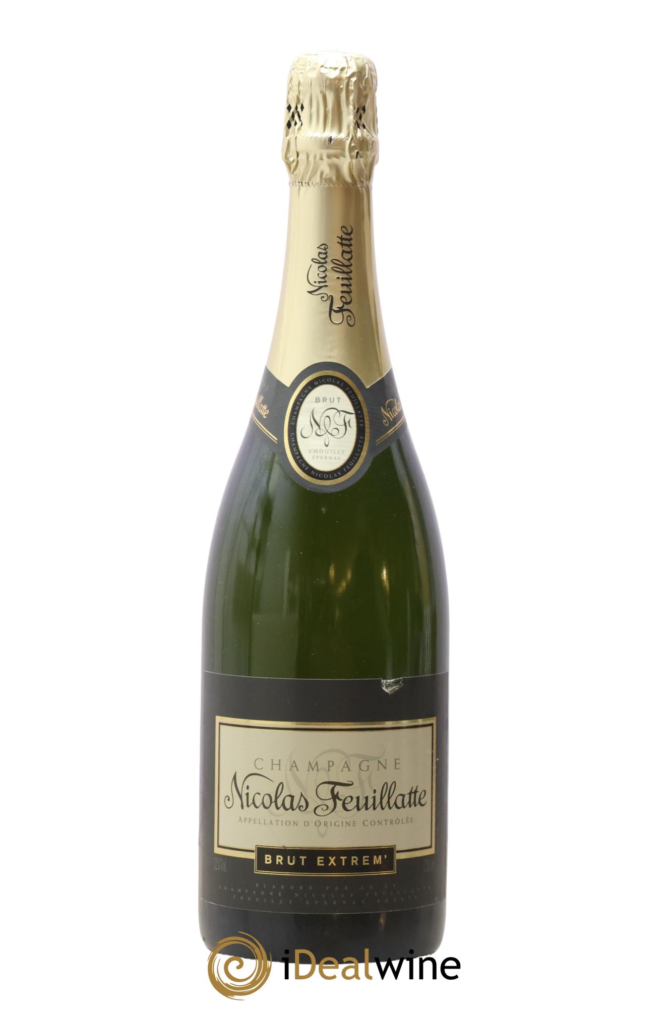 Champagne Brut Extrem Nicolas Feuillate - Lot de 1 bouteille - 0