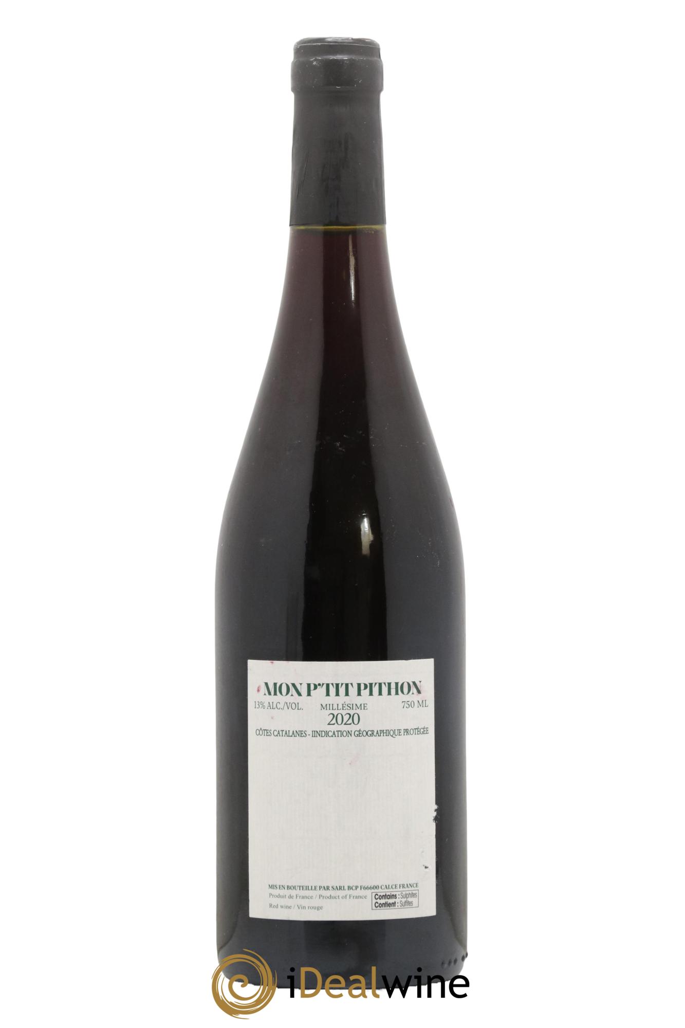 Côtes Catalanes Olivier Pithon Mon P'tit Pithon  2020 - Posten von 1 Flasche - 1