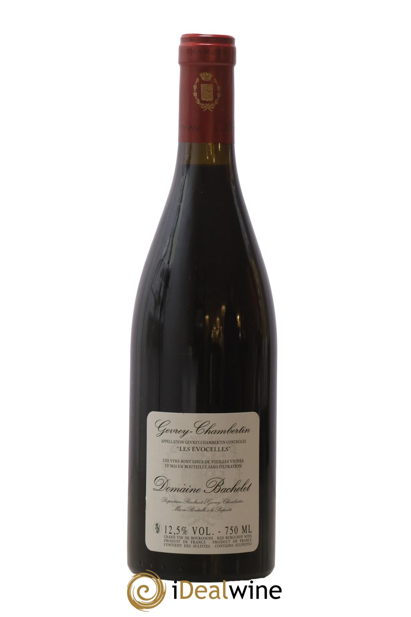 Gevrey-Chambertin Les Evocelles Vieilles Vignes Denis Bachelet (Domaine) 2017 - Lot of 1 bottle - 1