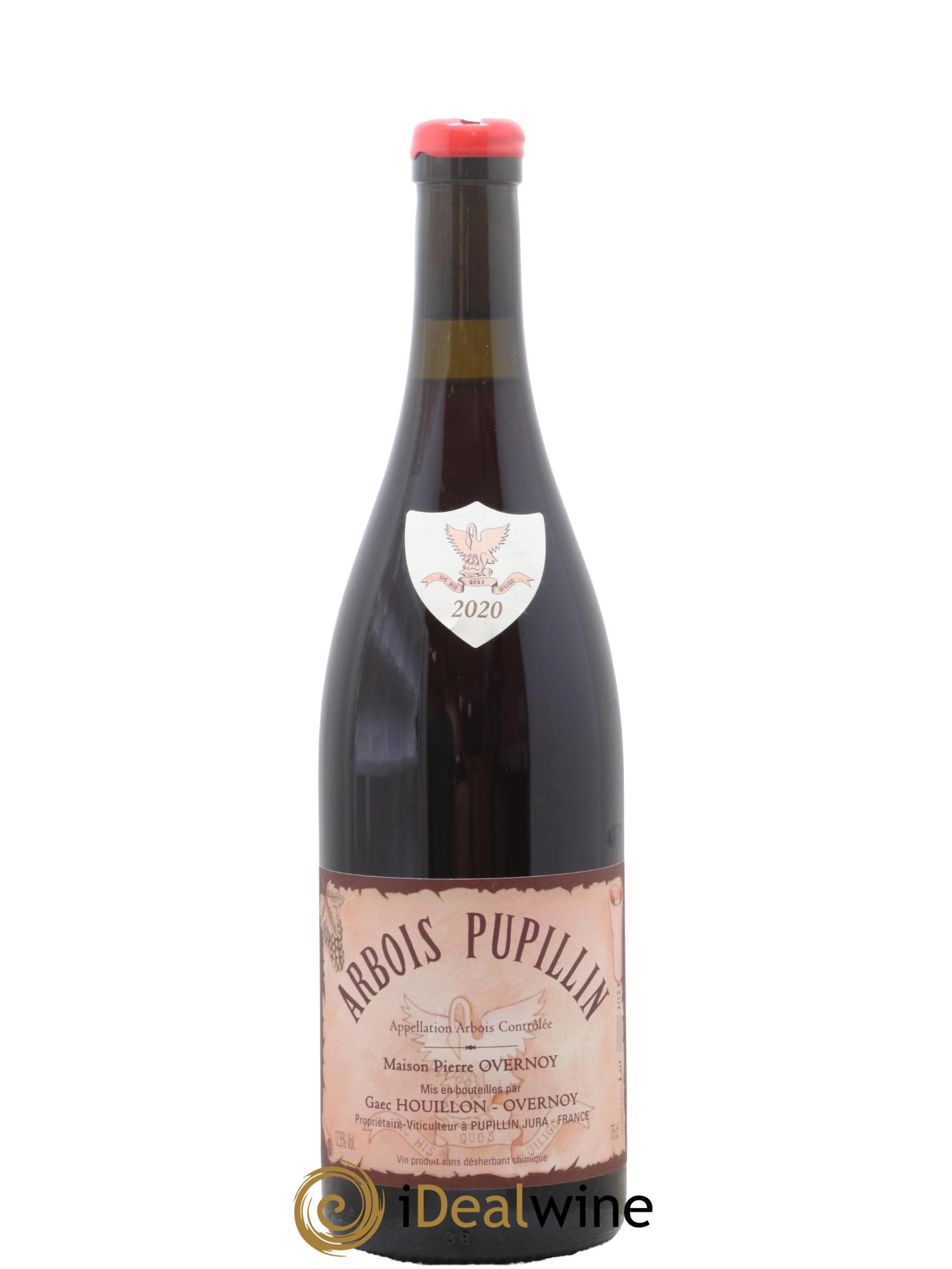 Arbois-Pupillin Poulsard (cire rouge) Overnoy-Houillon (Domaine) 2020 - Lot de 1 bouteille - 0
