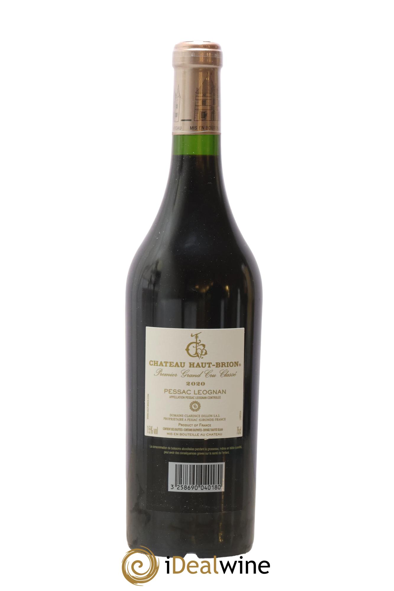 Château Haut Brion 1er Grand Cru Classé 2020 - Lot of 1 bottle - 1