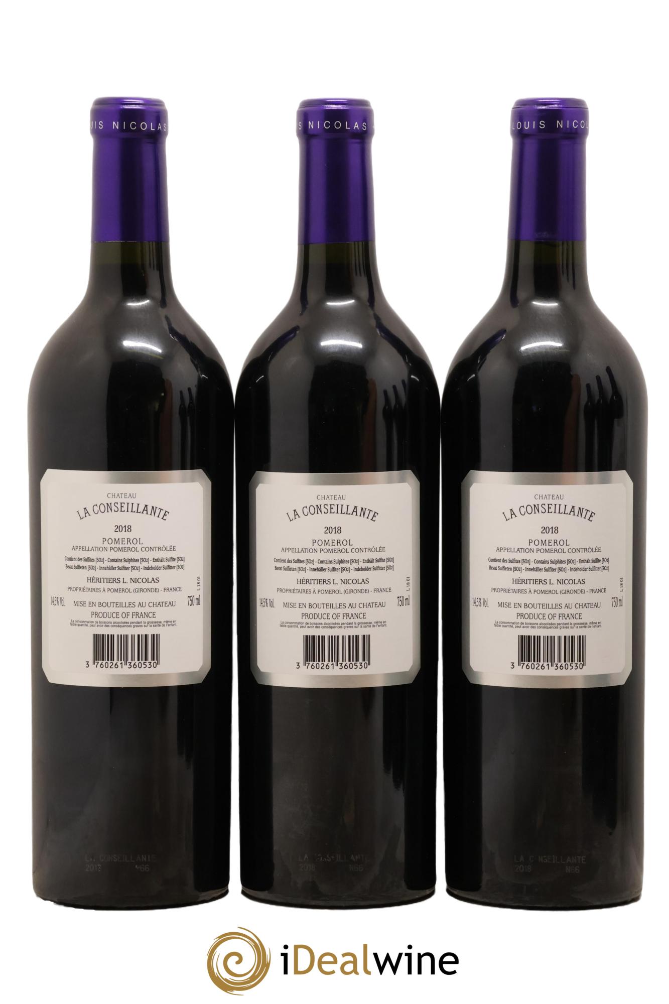 Château la Conseillante 2018 - Posten von 6 Flaschen - 1