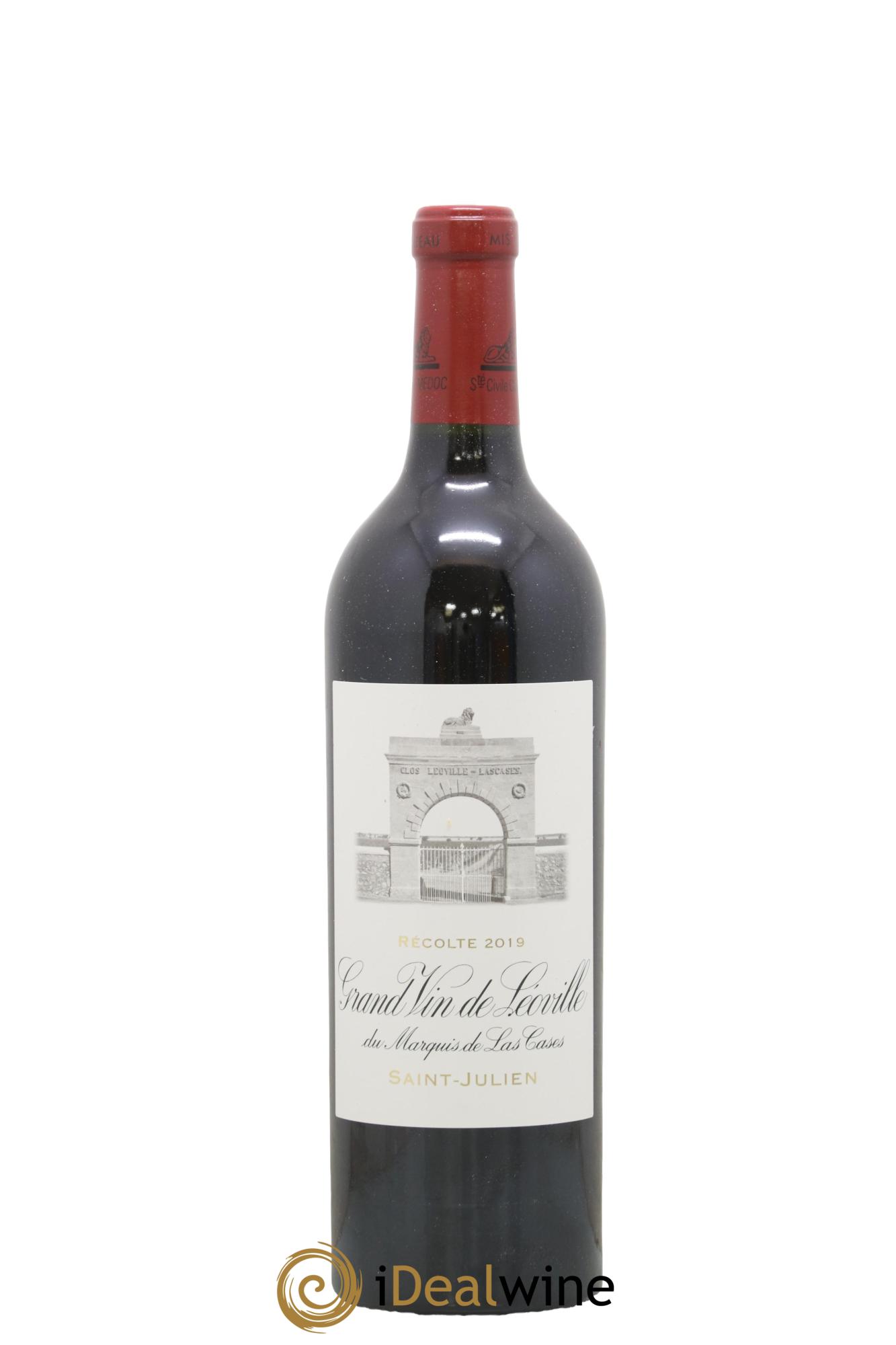 Château Léoville Las Cases 2ème Grand Cru Classé 2019 - Lot de 1 bouteille - 1