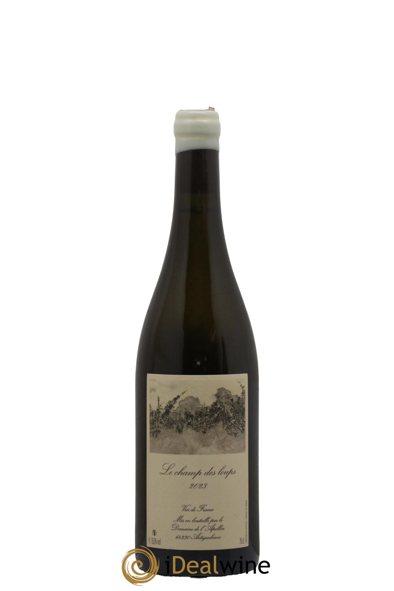 Vin de France Le Champ des Loups Domaine de l'Apollin - Florent Foury 2023 - Lot of 1 bottle - 0