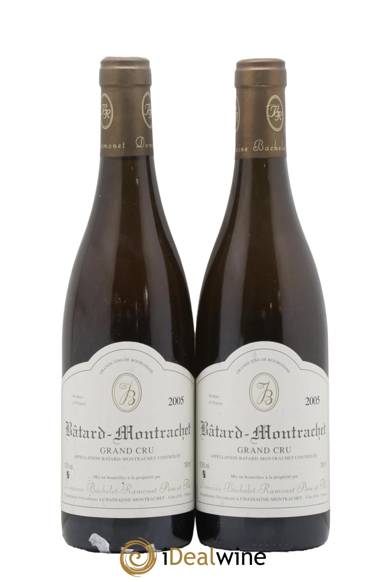 Bâtard-Montrachet Grand Cru Bachelet-Ramonet (Domaine) 2005 - Lot of 2 bottles - 0