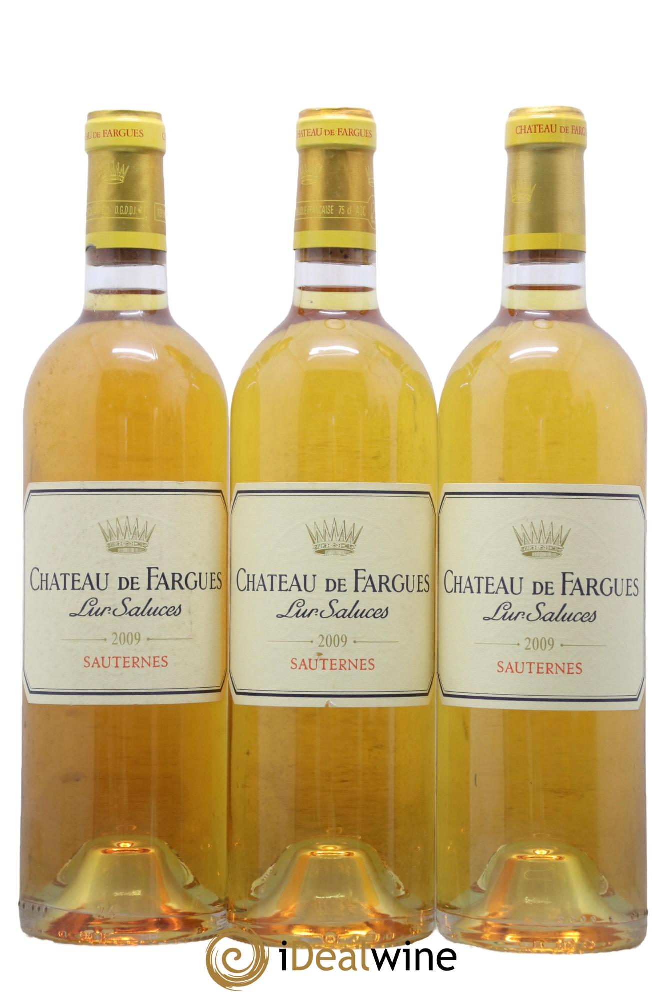 Château de Fargues 2009 - Lotto di 3 bottiglie - 0