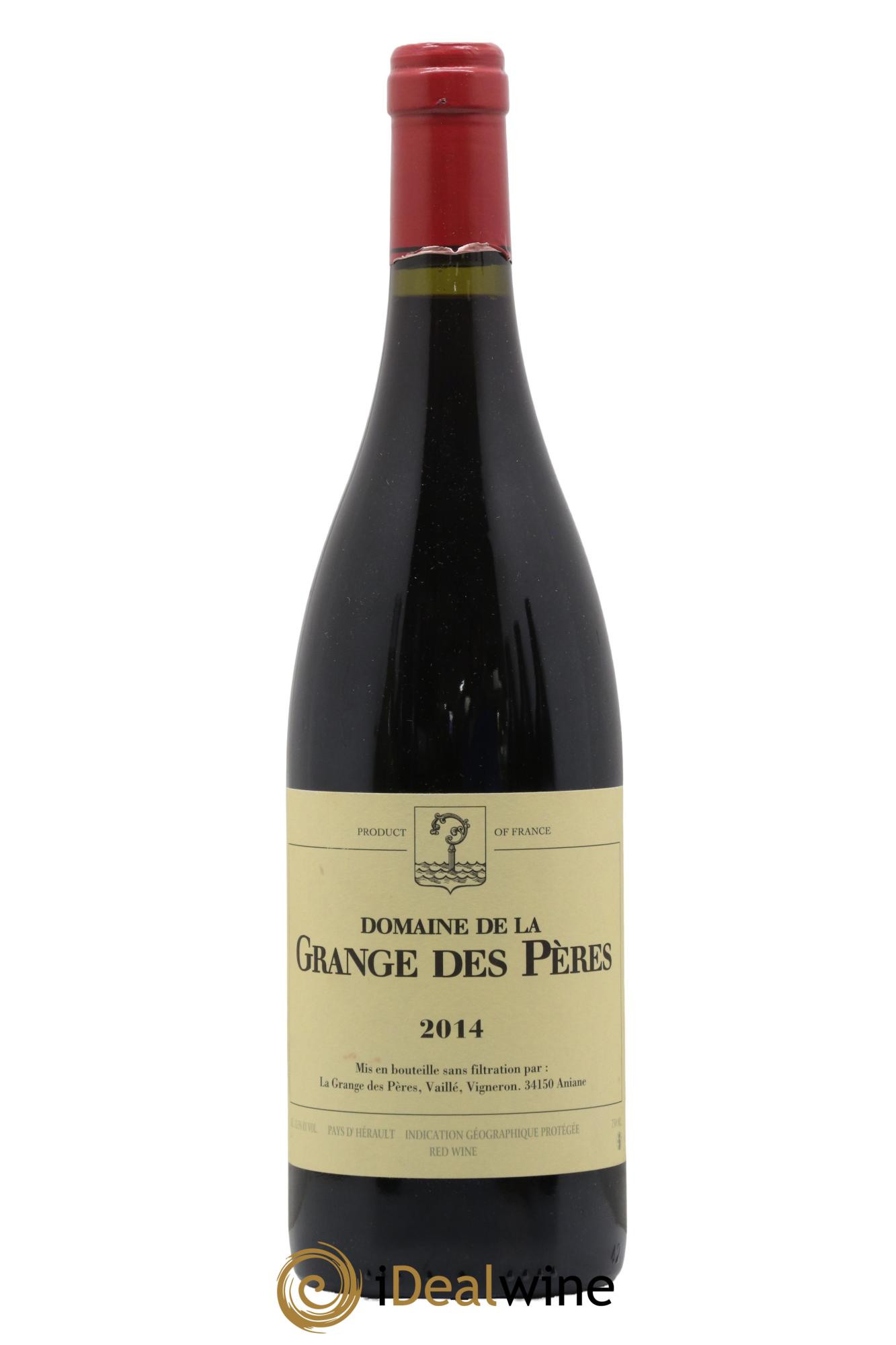 IGP Pays d'Hérault Grange des Pères Laurent Vaillé 2014 - Lot of 1 bottle - 0