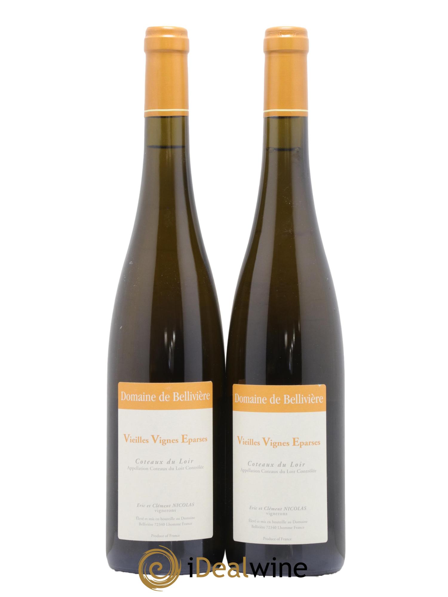 Coteaux du Loir Vieilles Vignes Eparses Domaine de Bellivière 2021 - Lot de 2 bouteilles - 0