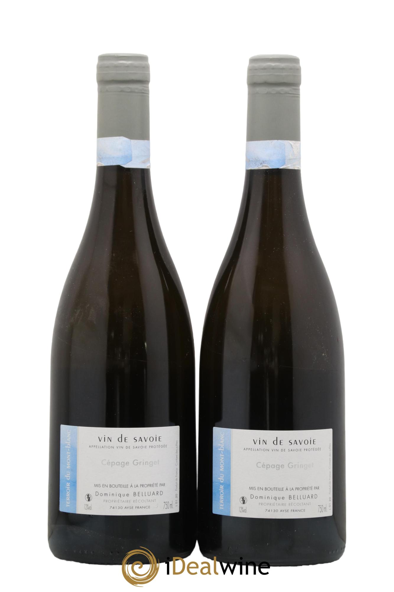 Vin de Savoie Eponyme Domaine Belluard 2020 - Lot de 2 bouteilles - 1