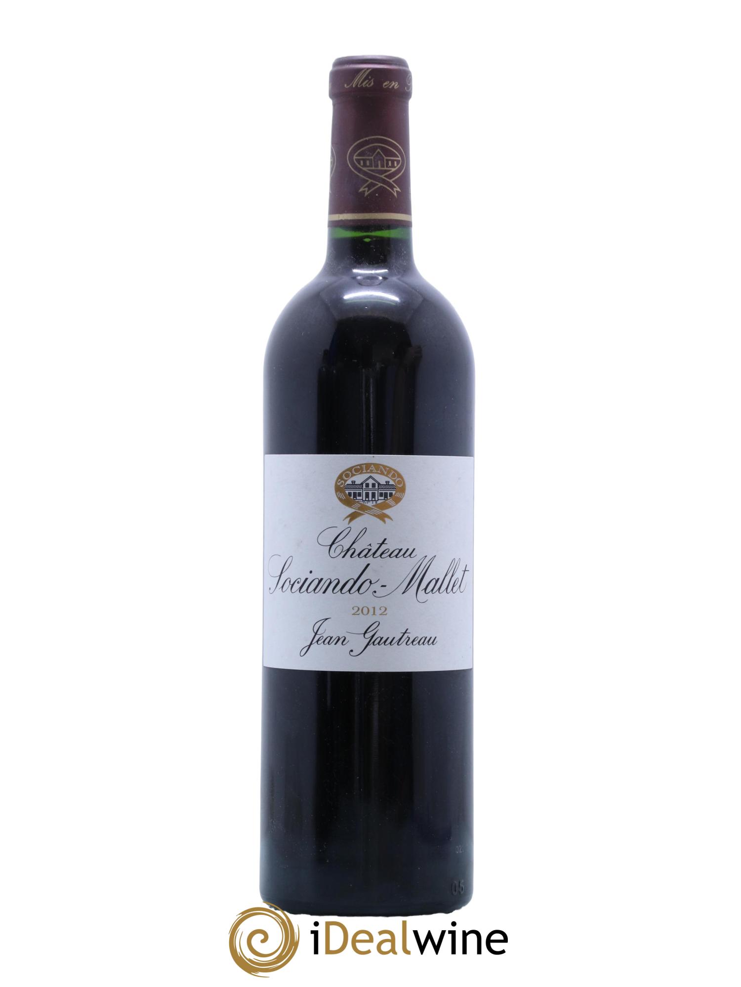 Château Sociando Mallet 2012 - Posten von 1 Flasche - 0