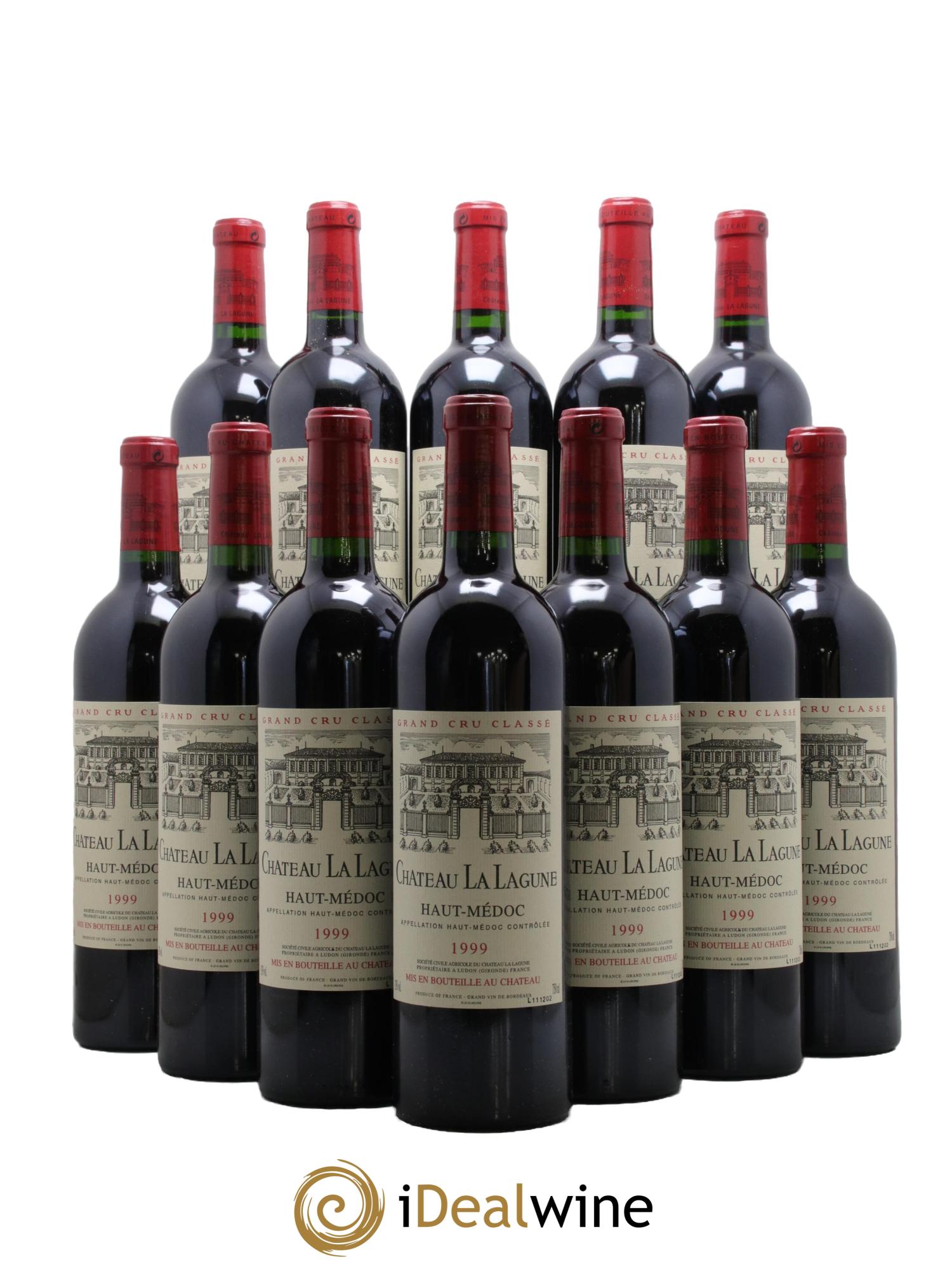 Château la Lagune 3ème Grand Cru Classé 1999 - Lotto di 12 bottiglie - 0