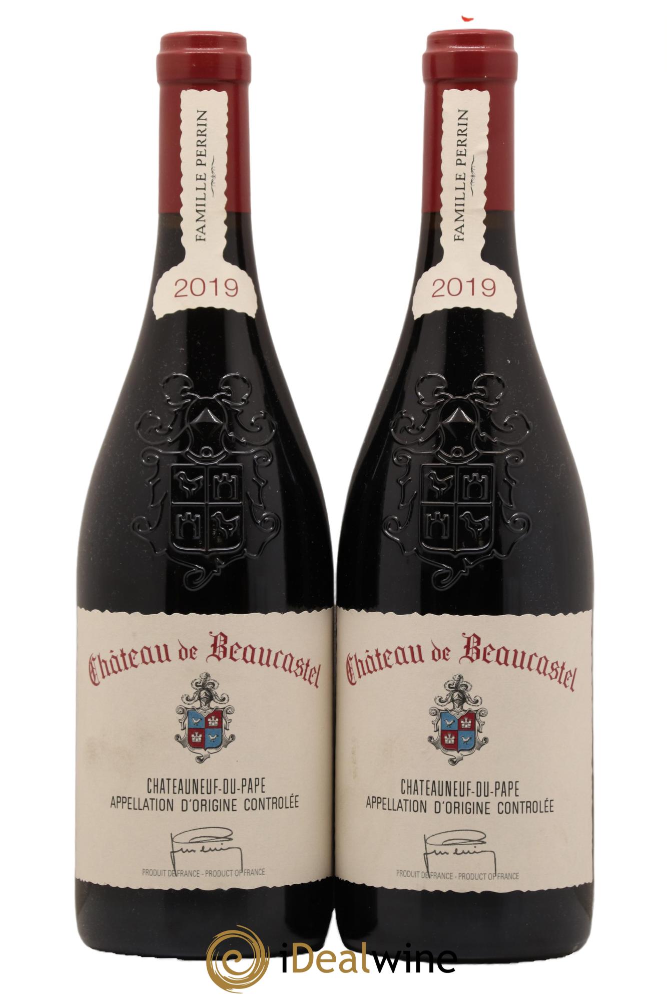 Châteauneuf-du-Pape Château de Beaucastel Famille Perrin 2019 - Lot de 2 bouteilles - 0