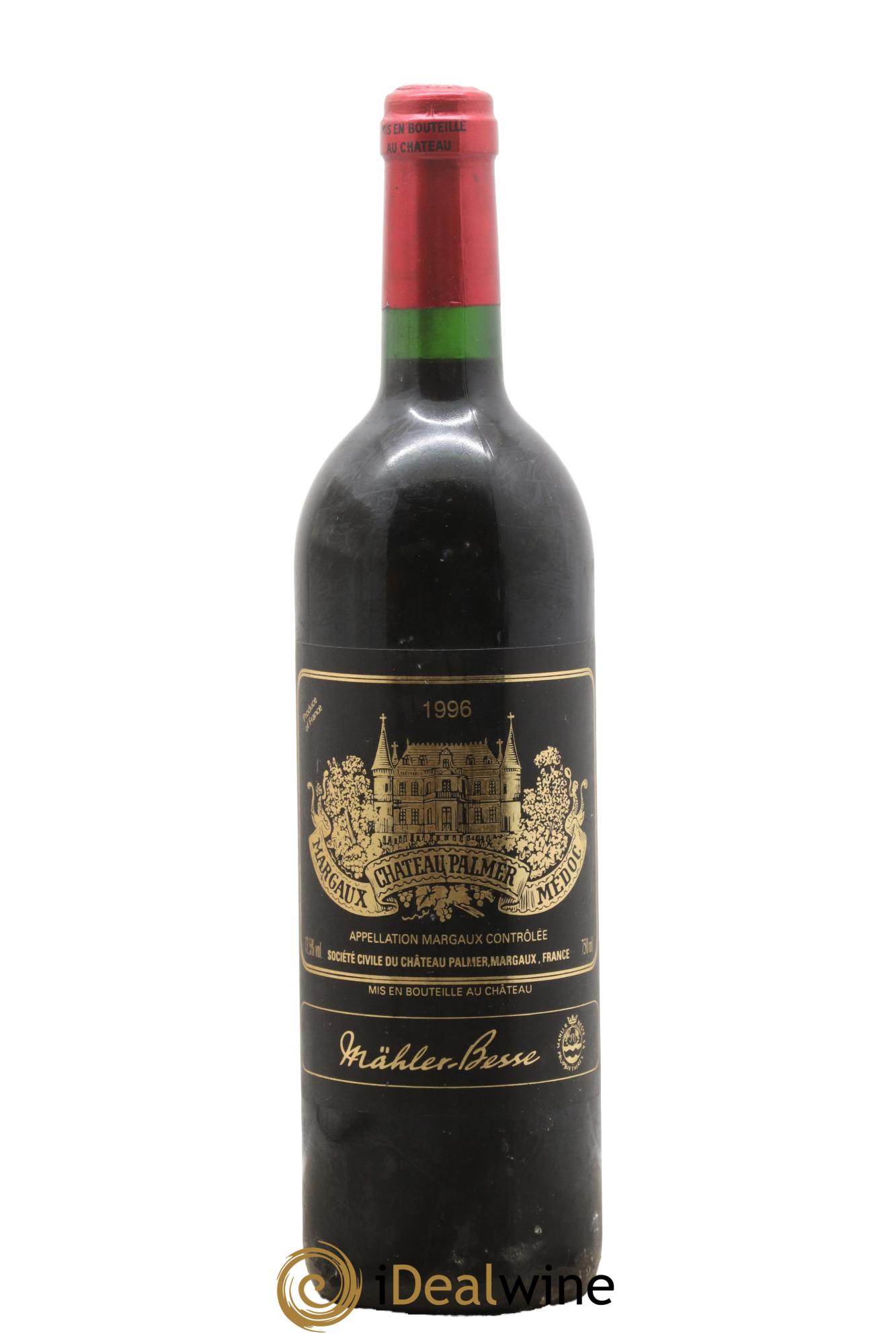 Château Palmer 3ème Grand Cru Classé 1996 - Posten von 1 Flasche - 0