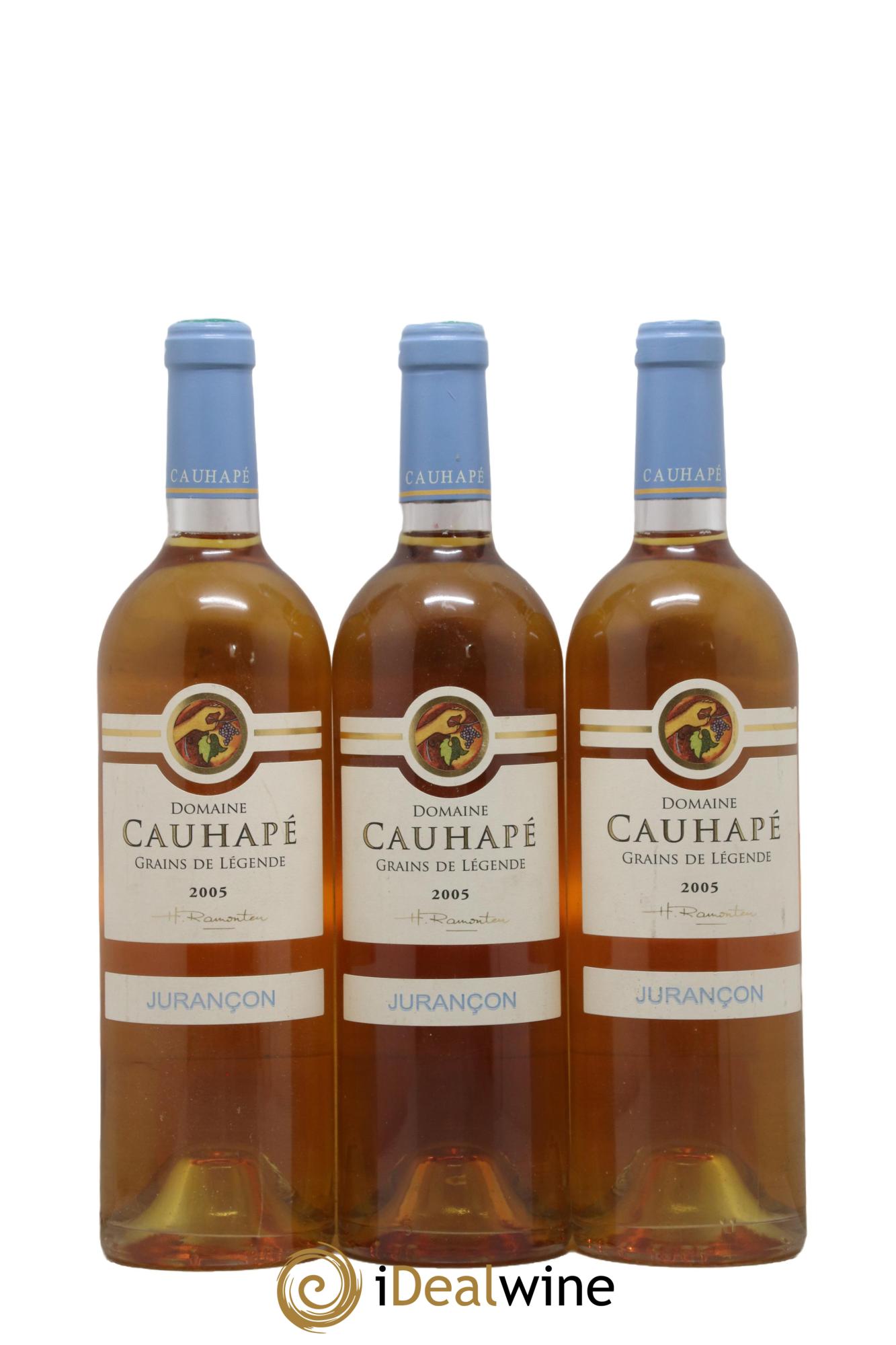 Jurançon Grain de Légende Cauhapé 2005 - Lotto di 3 bottiglie - 0