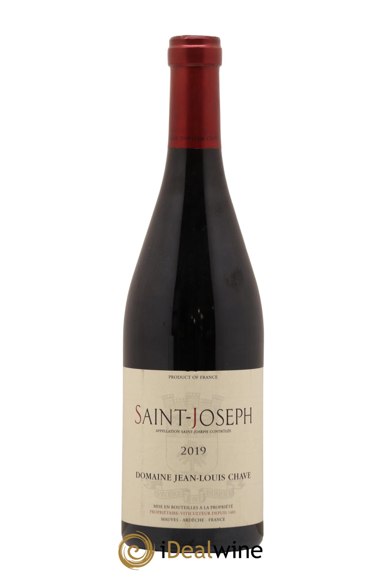 Saint-Joseph Jean-Louis Chave 2019 - Lot de 1 bouteille - 0