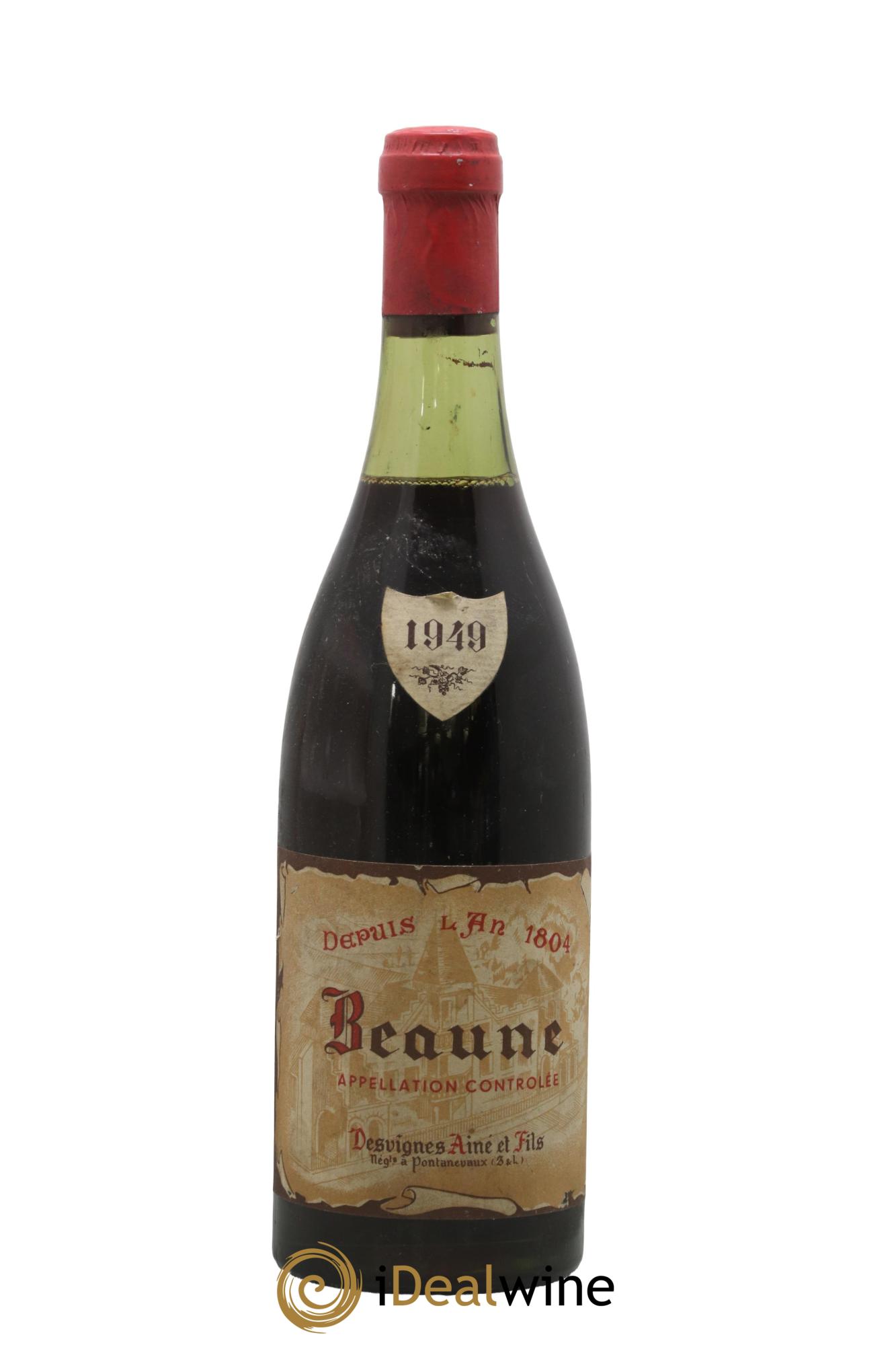 Beaune Domaine Desvignes Ainé et Fils 1949 - Lot de 1 bouteille - 0
