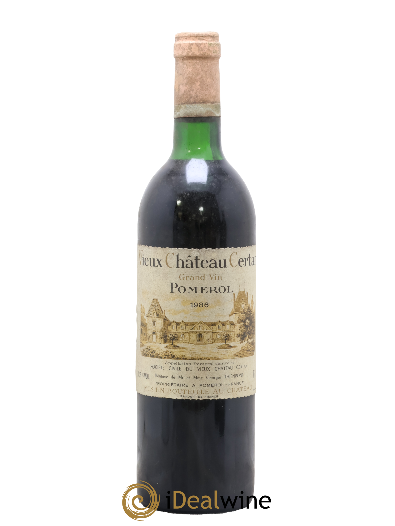 Vieux Château Certan 1986 - Posten von 1 Flasche - 0