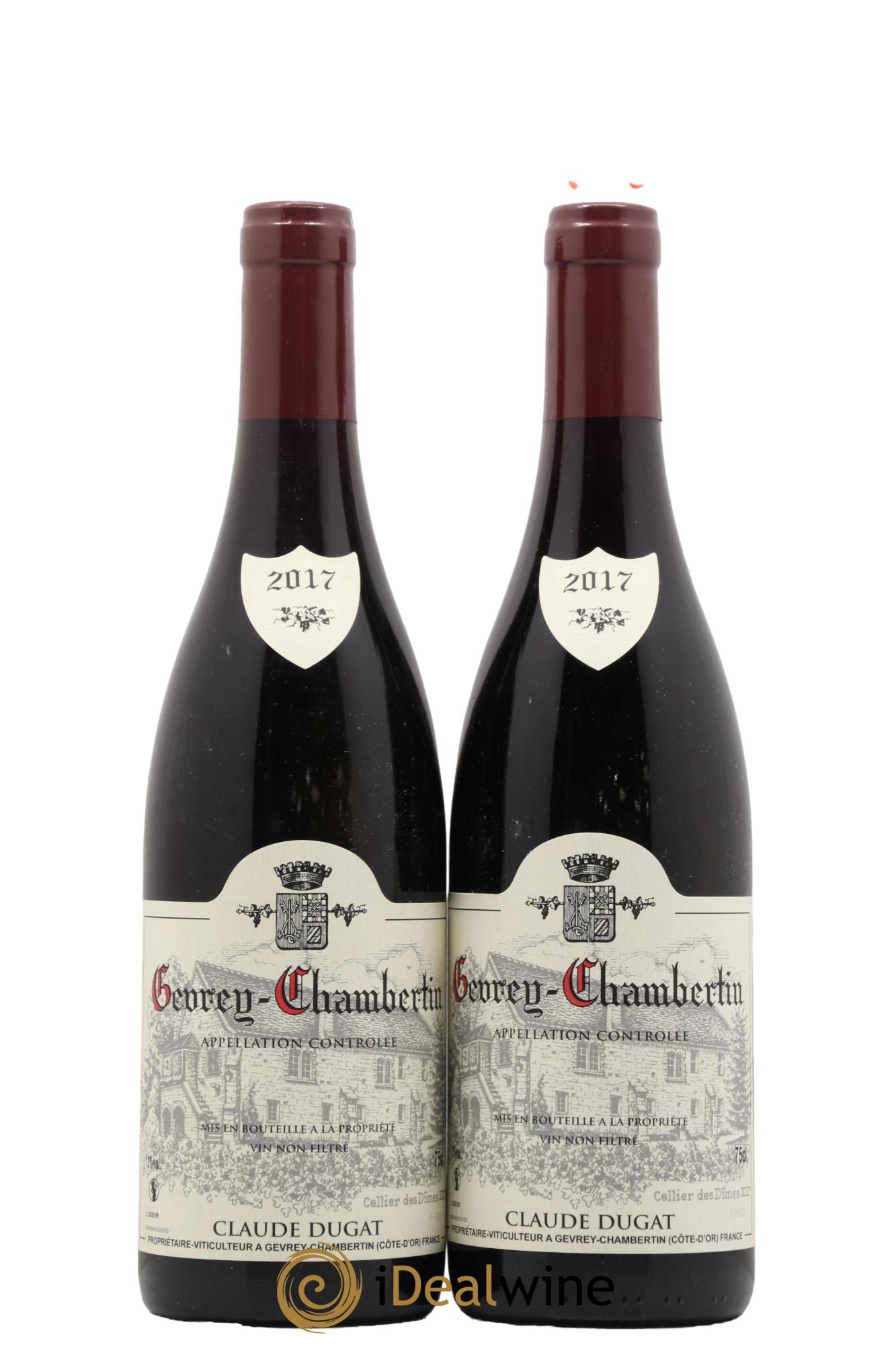 Gevrey-Chambertin Claude Dugat 2017 - Lot de 2 bouteilles - 0