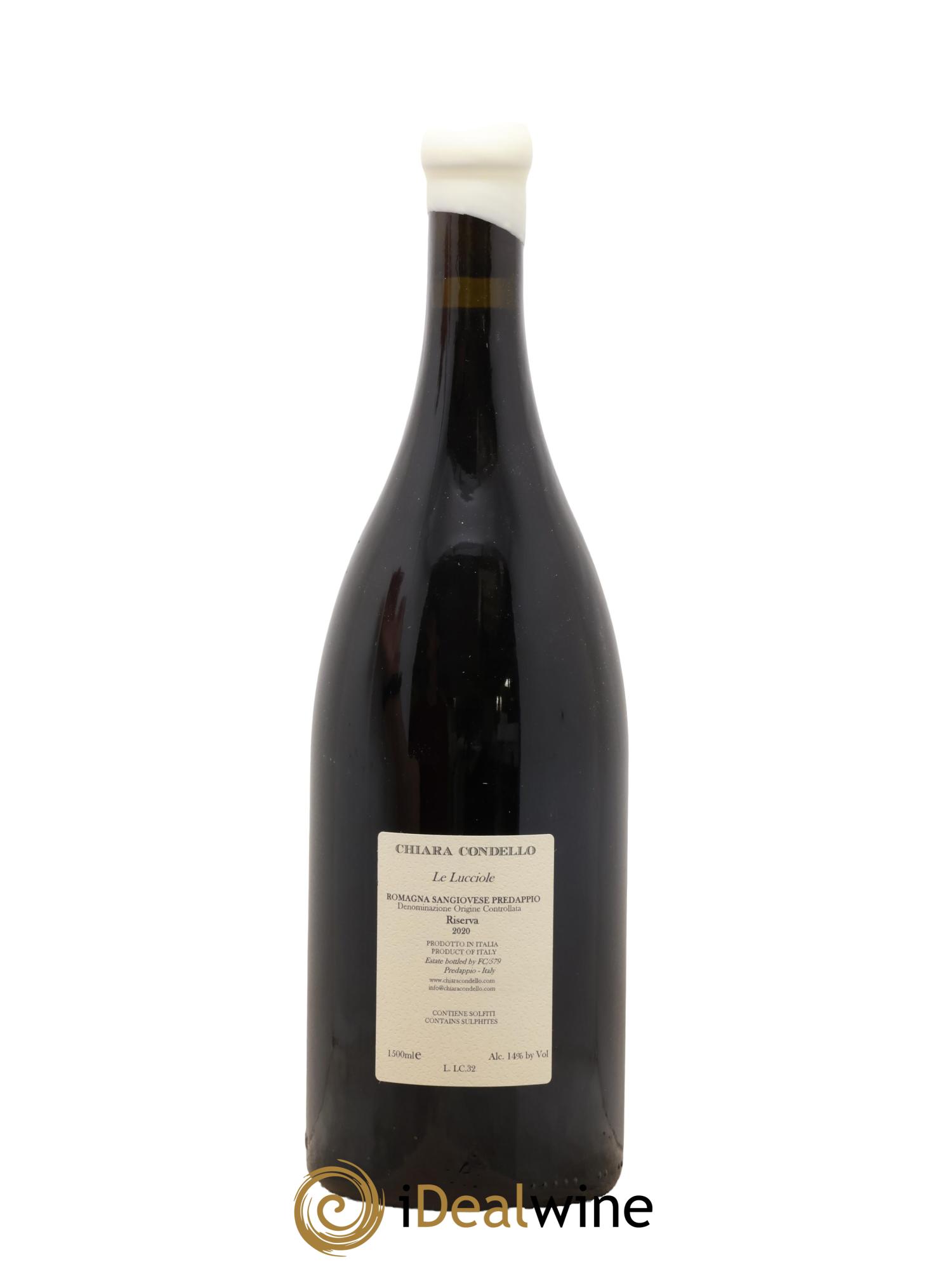 Sangiovese Di Romagna Predappio DOC Chiara Condello Le Lucciole Riserva 2020 - Posten von 1 Magnum - 2