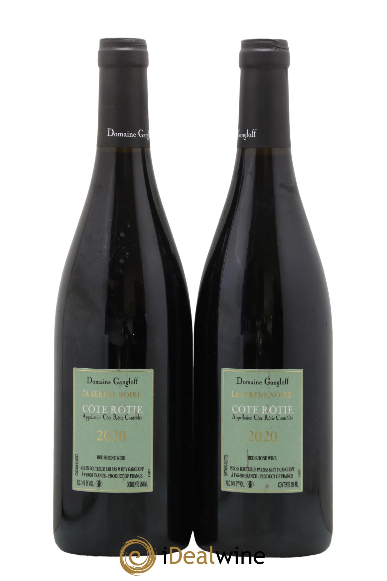 Côte-Rôtie La Sereine Noire Gangloff (Domaine) 2020 - Lot de 2 bouteilles - 1