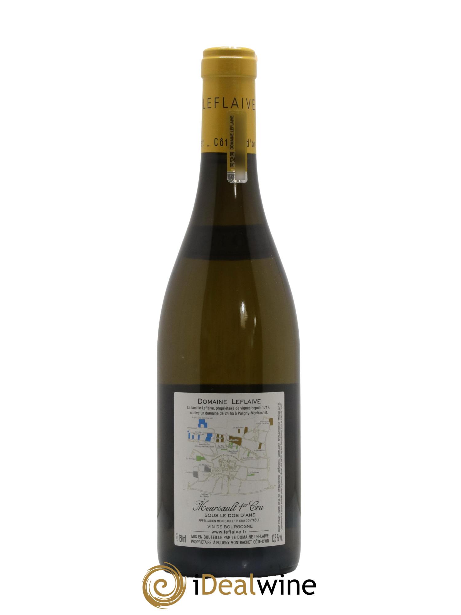 Meursault 1er Cru Sous le Dos d'Ane Leflaive (Domaine) 2018 - Posten von 1 Flasche - 1