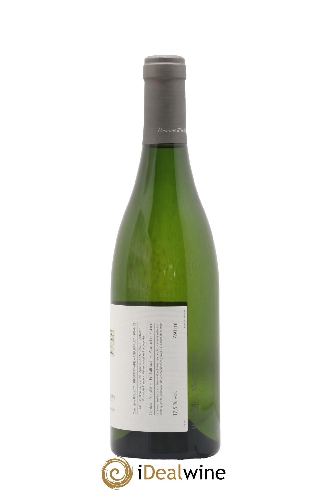 Meursault Les Narvaux Roulot (Domaine) 2020 - Lot de 1 bouteille - 1