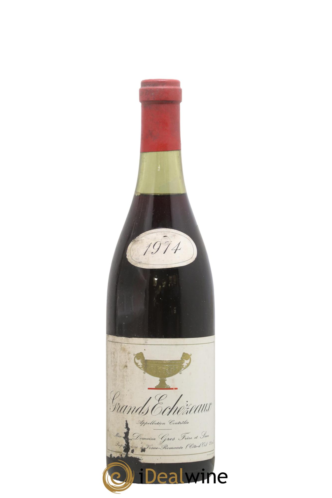 Grands-Echezeaux Grand Cru Gros Frère & Soeur 1974 - Lotto di 1 bottiglia - 0