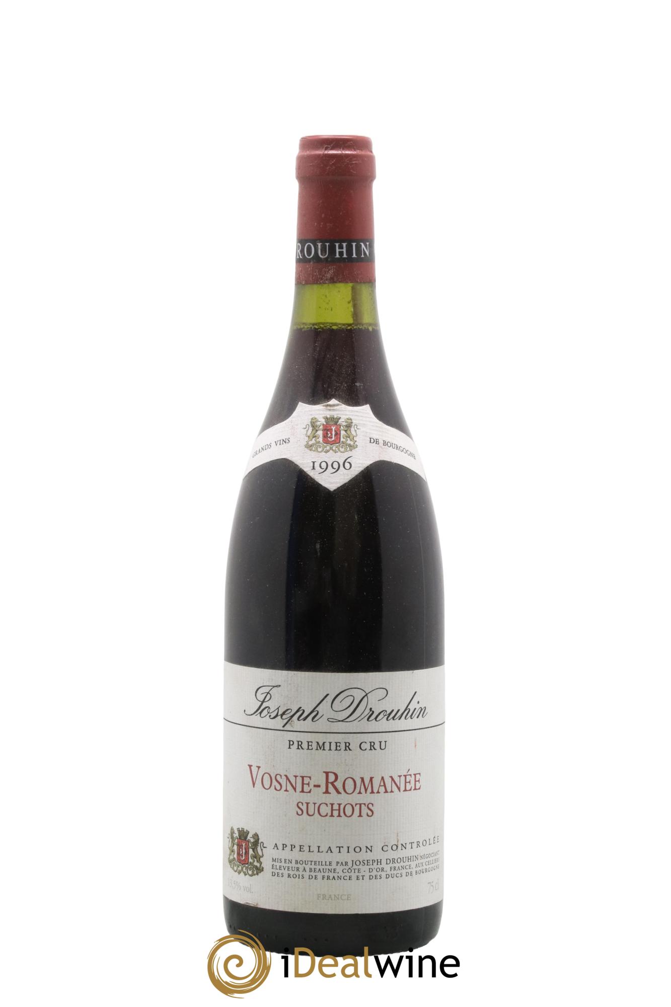 Vosne-Romanée 1er Cru Les Suchots Maison Joseph Drouhin 1996 - Lot de 1 bouteille - 0