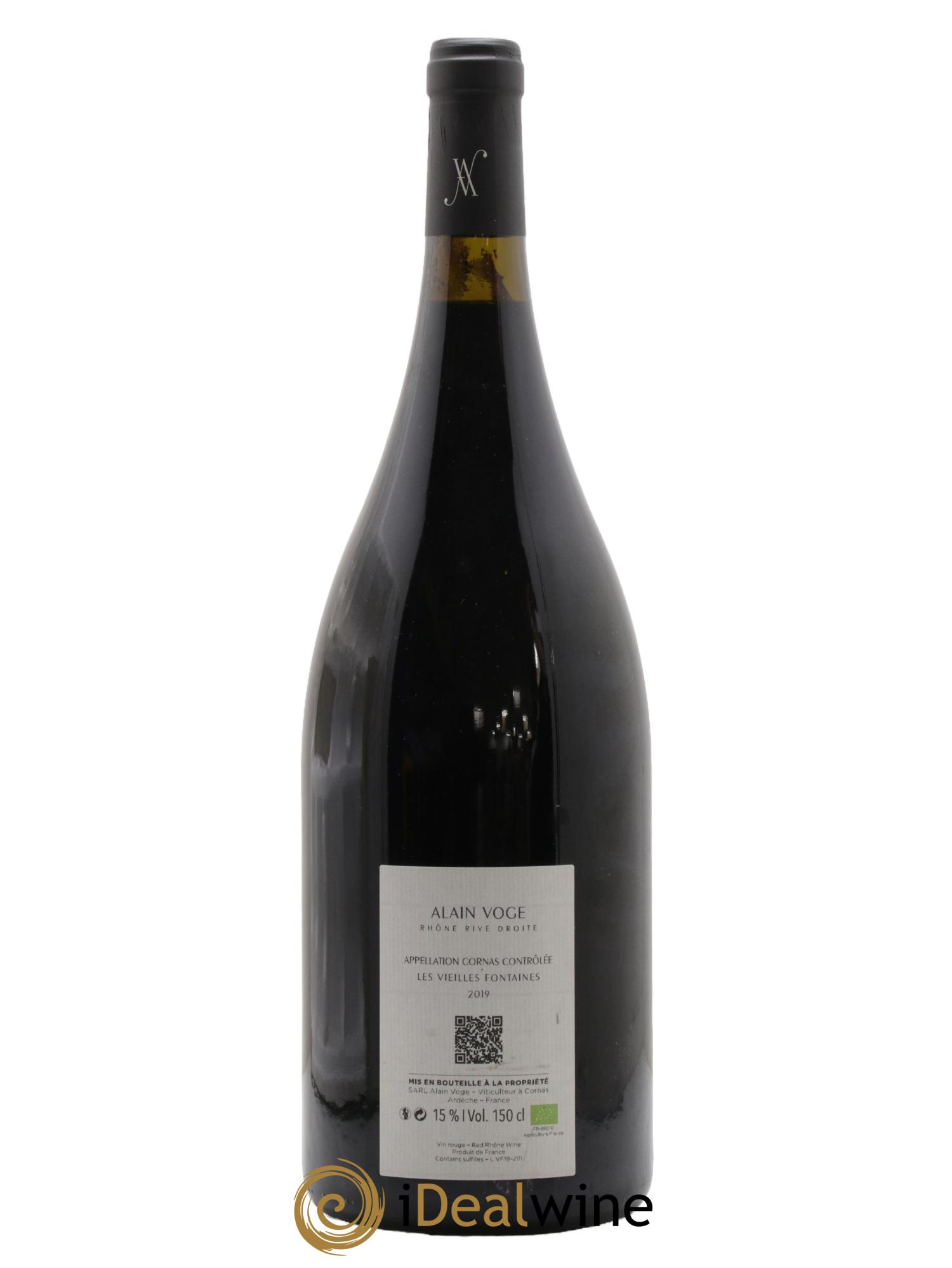 Cornas Les Vieilles Fontaines Alain Voge (Domaine)  2019 - Lotto di 1 magnum - 1
