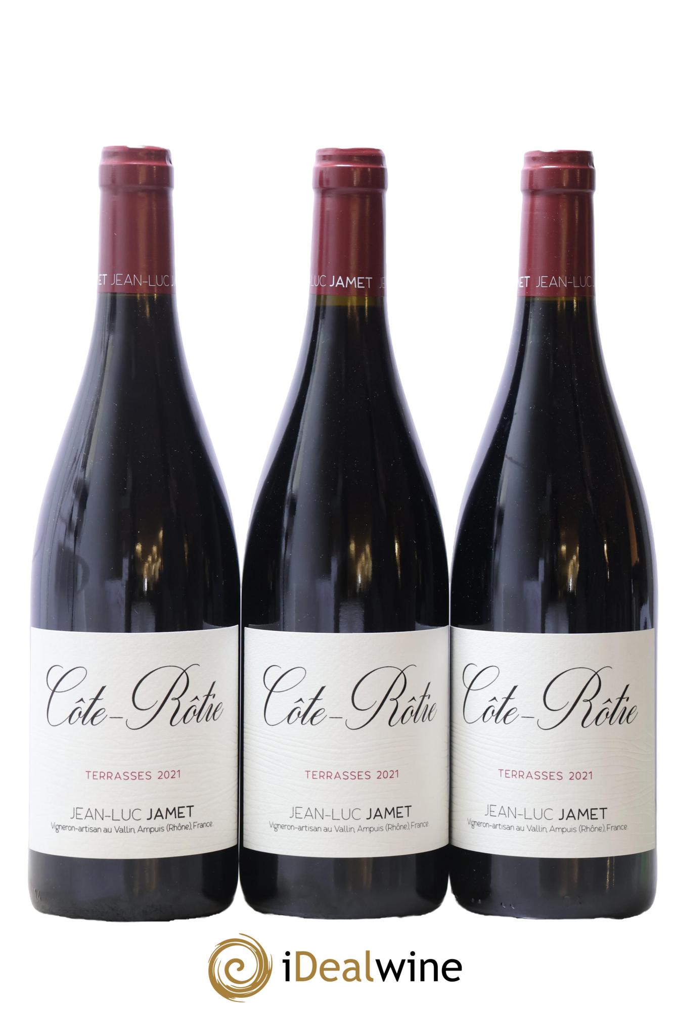 Côte-Rôtie Terrasses Jean-Luc Jamet (Domaine) 2021 - Lot de 3 bouteilles - 0