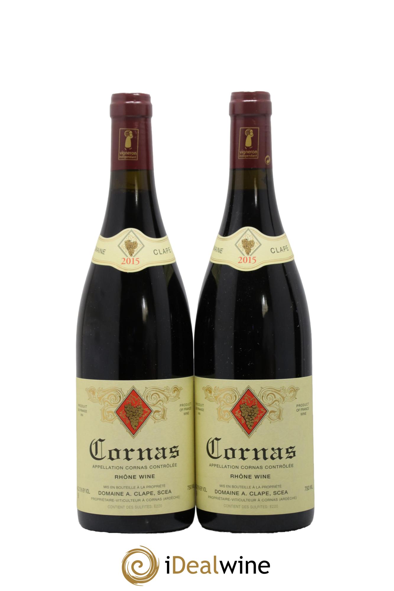 Cornas Auguste Clape 2015 - Lotto di 2 bottiglie - 0
