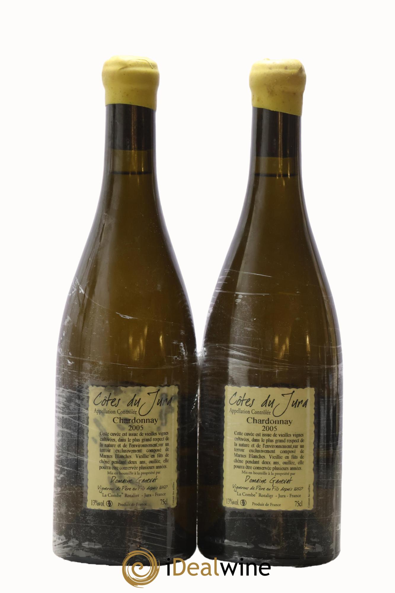 Côtes du Jura Les Grands Teppes Vieilles Vignes Jean-François Ganevat (Domaine) 2005 - Posten von 2 Flaschen - 1