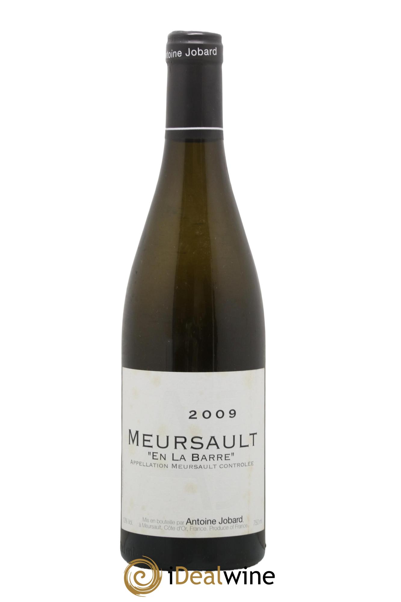 Meursault En la Barre François et Antoine Jobard (Domaine) 2009 - Lot de 1 bouteille - 0