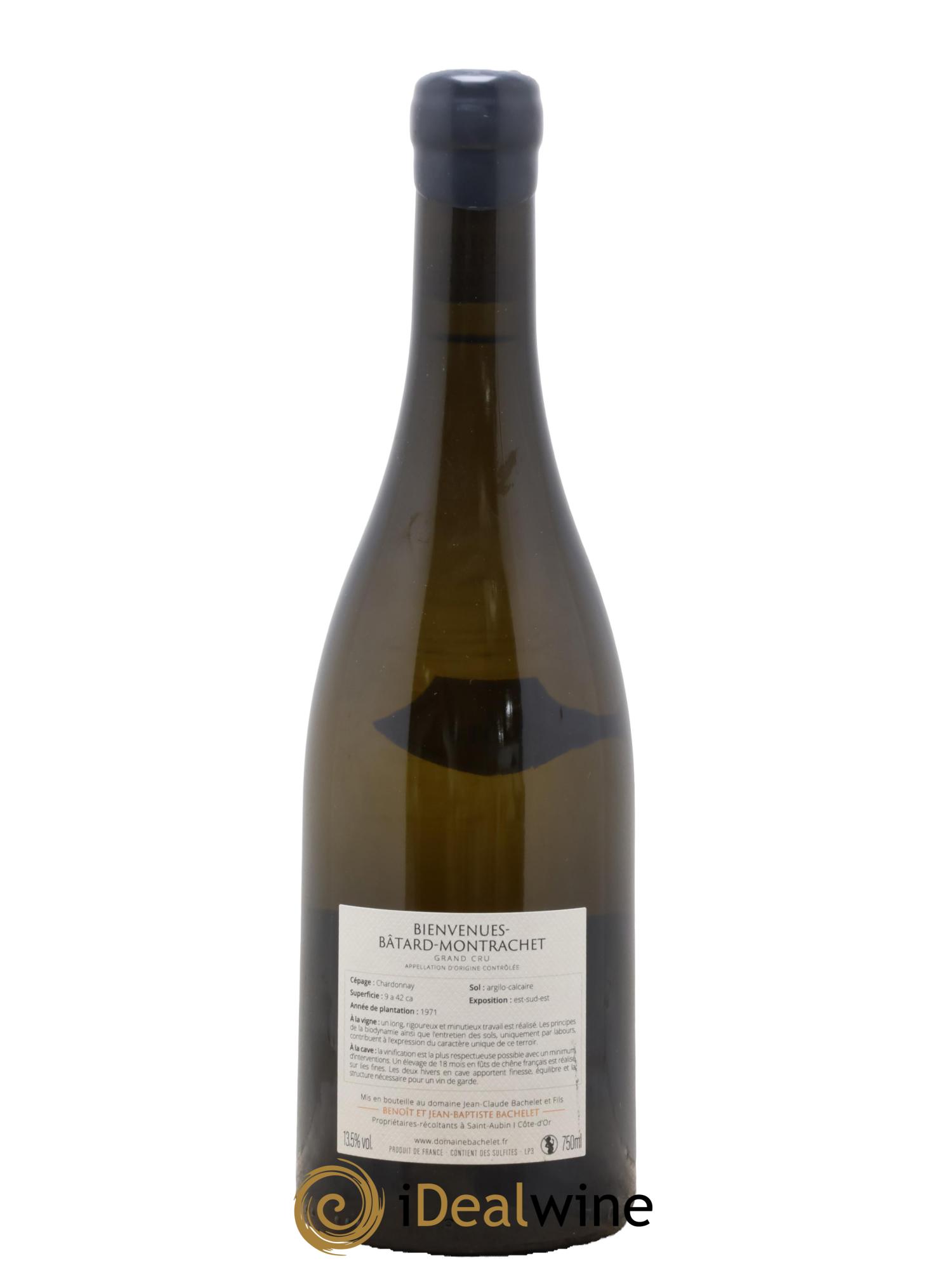 Bienvenues-Bâtard-Montrachet Grand Cru Jean-Claude Bachelet (Domaine) 2018 - Lot of 1 bottle - 1
