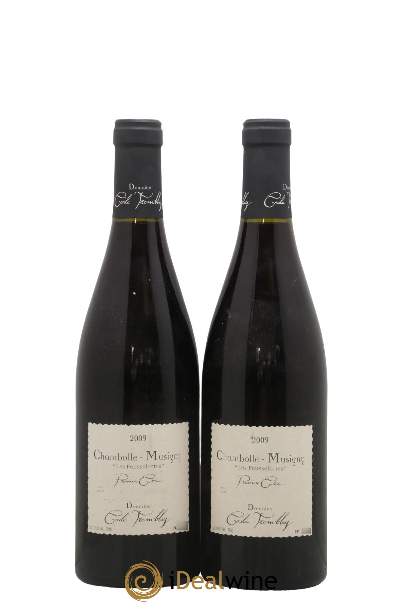Chambolle-Musigny 1er Cru Les Feusselottes Cécile Tremblay 2009 - Lot de 2 bouteilles - 0