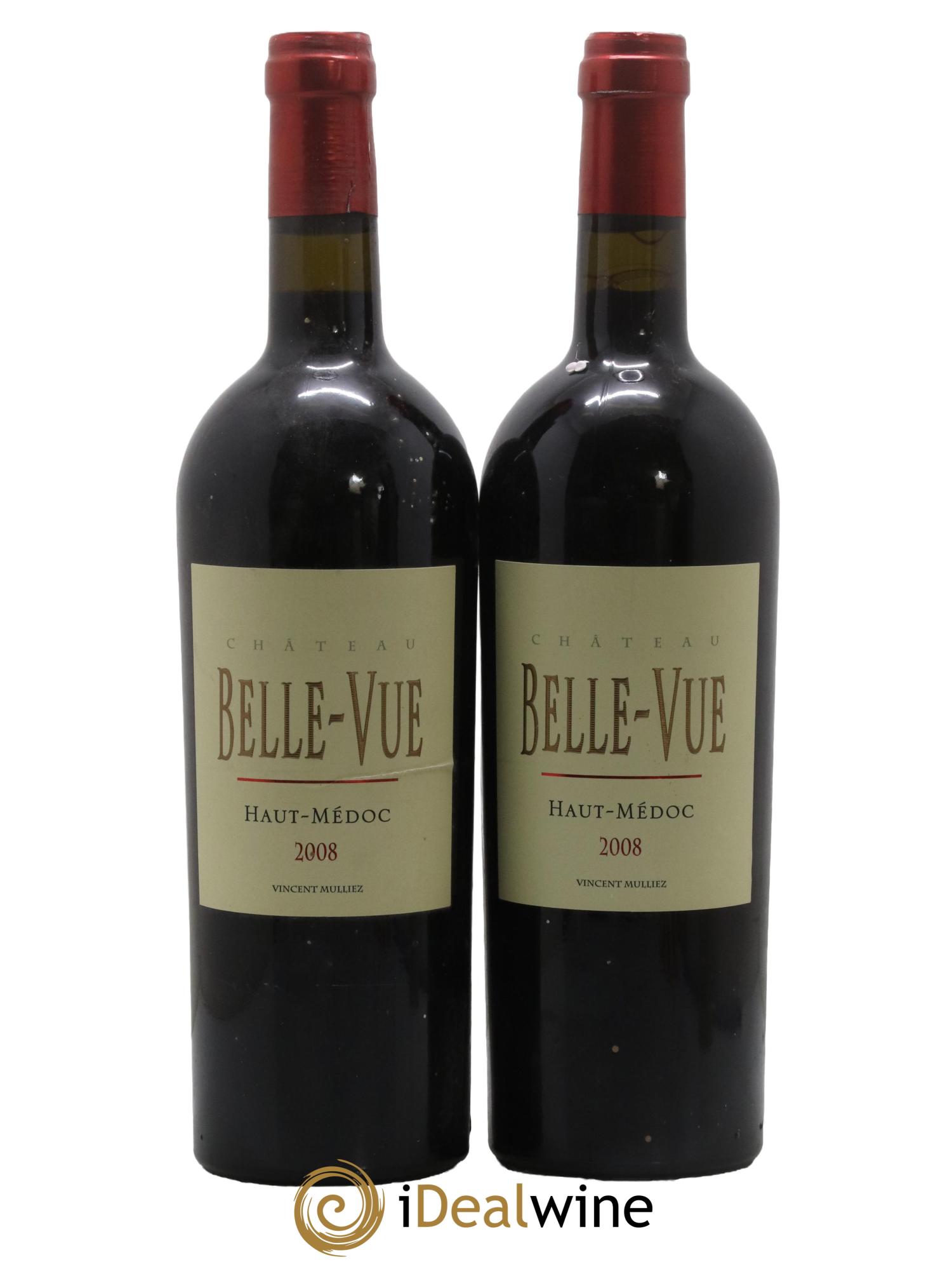 Château Belle-Vue 2008 - Lot de 2 bouteilles - 0