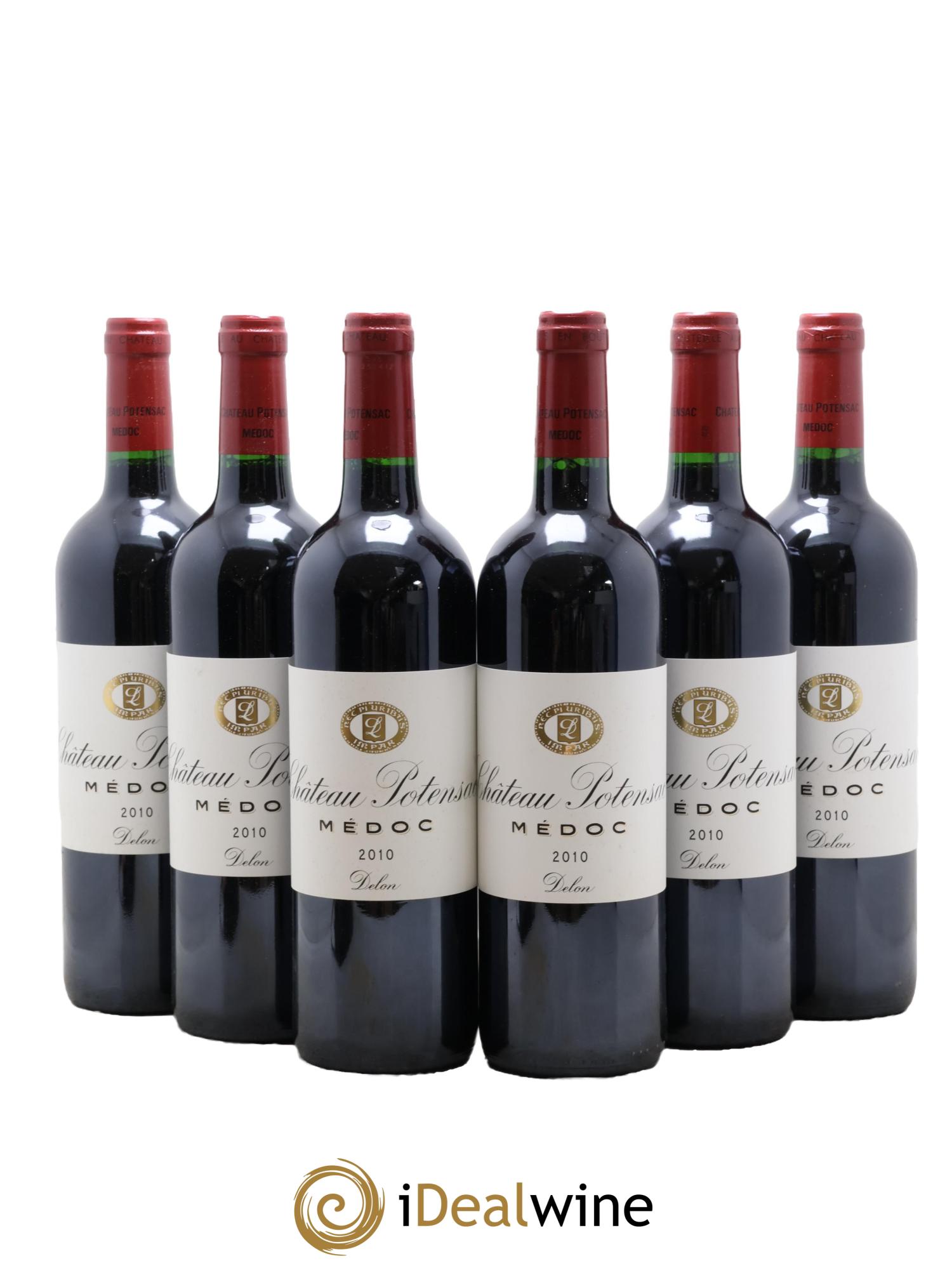 Château Potensac 2010 - Lot of 6 bottles - 0