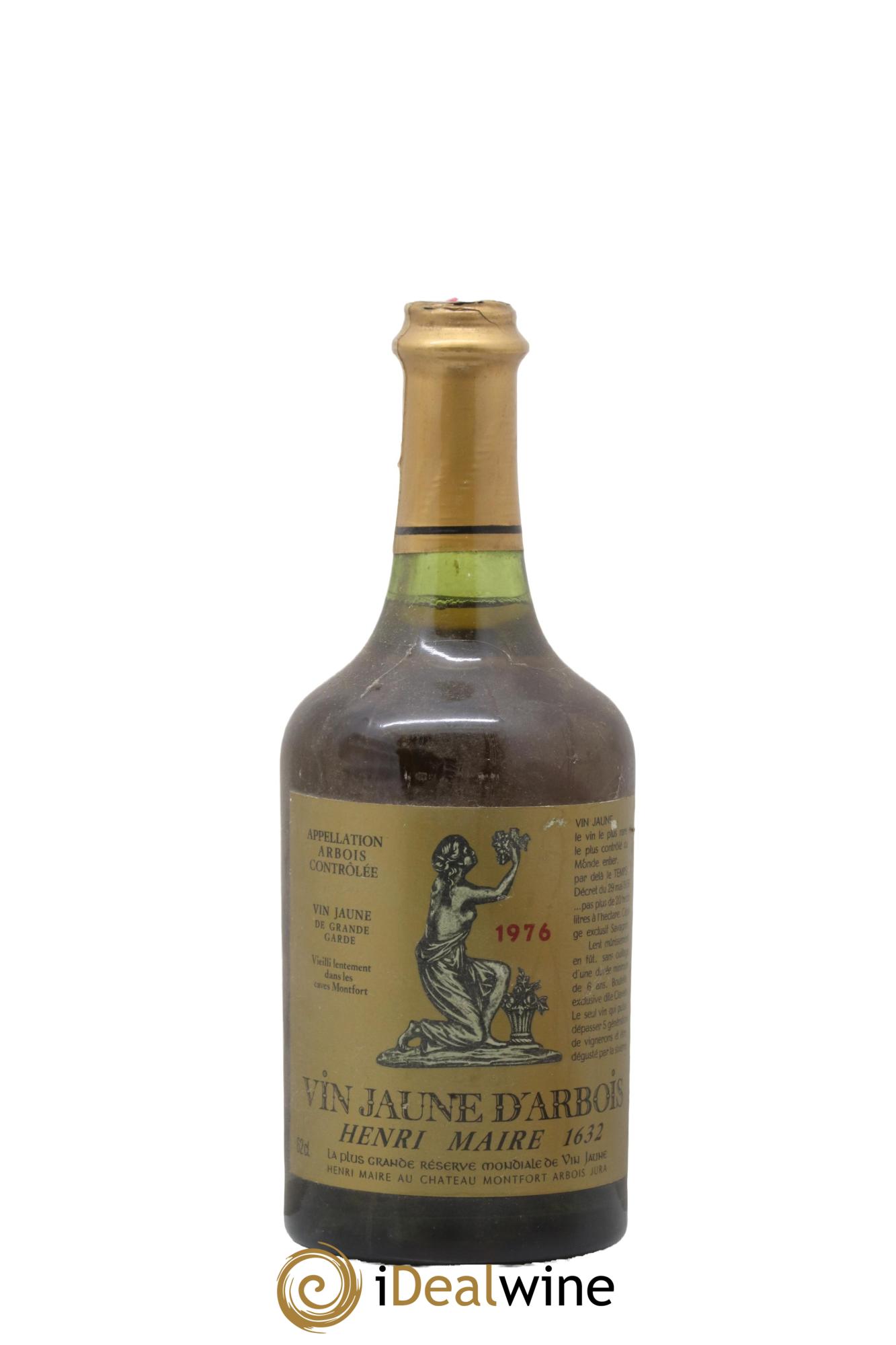 Arbois Vin Jaune Henri Maire 1976 - Lot of 1 Clavelin - 0