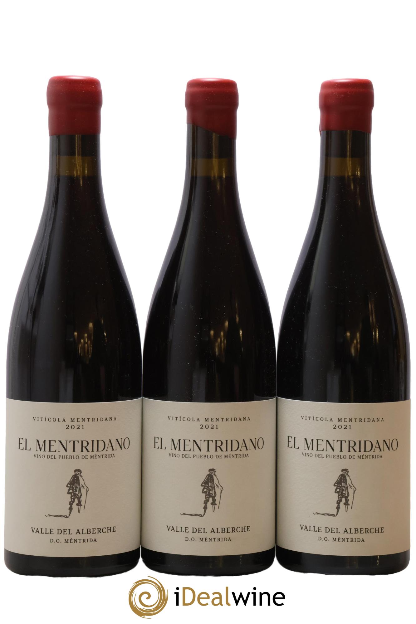 Mentridà DO Viticola Mentridana (anciennement Daniel Jimenez-Landi) El Mentridano 2021 - Lot de 3 bouteilles - 0