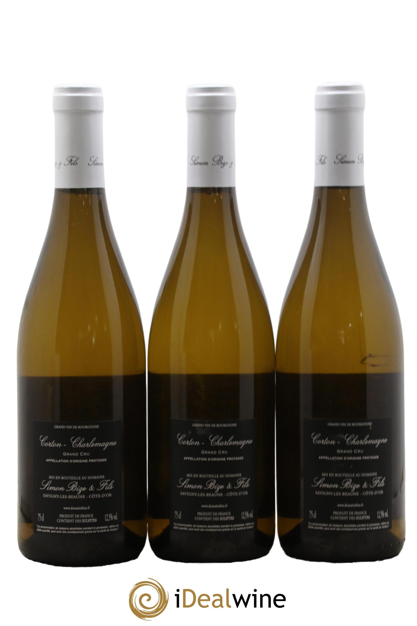 Corton-Charlemagne Grand Cru Simon Bize & Fils 2022 - Posten von 3 Flaschen - 1