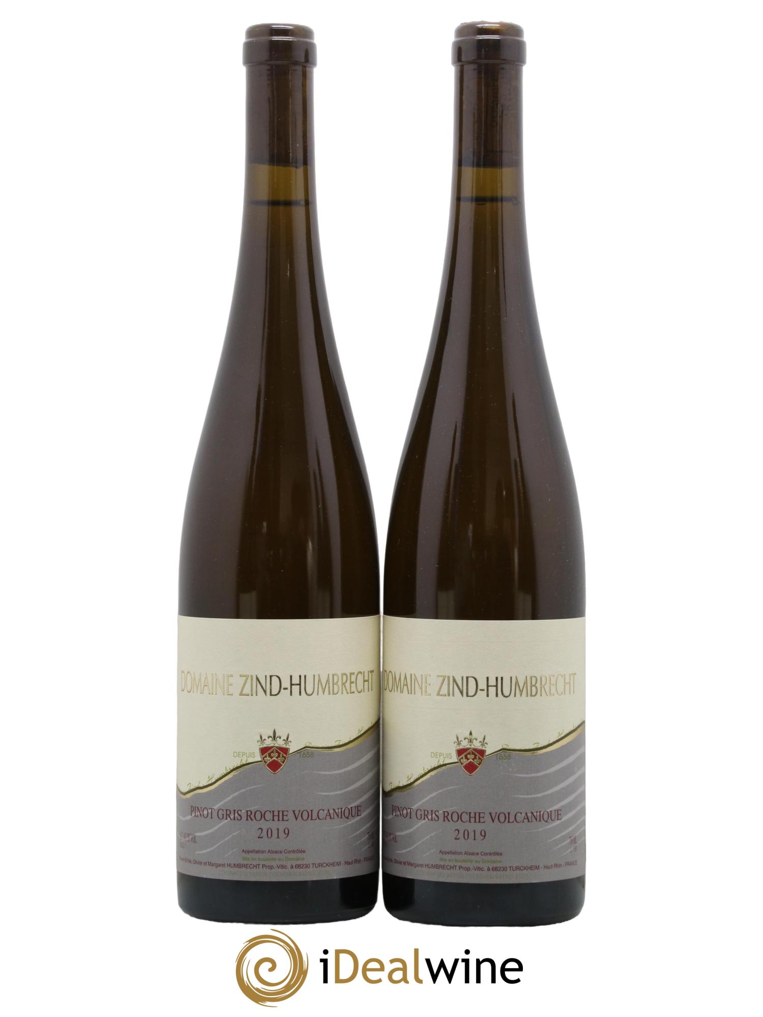 Alsace Pinot Gris Roche Volcanique Zind-Humbrecht (Domaine) 2019 - Lot de 2 bouteilles - 0