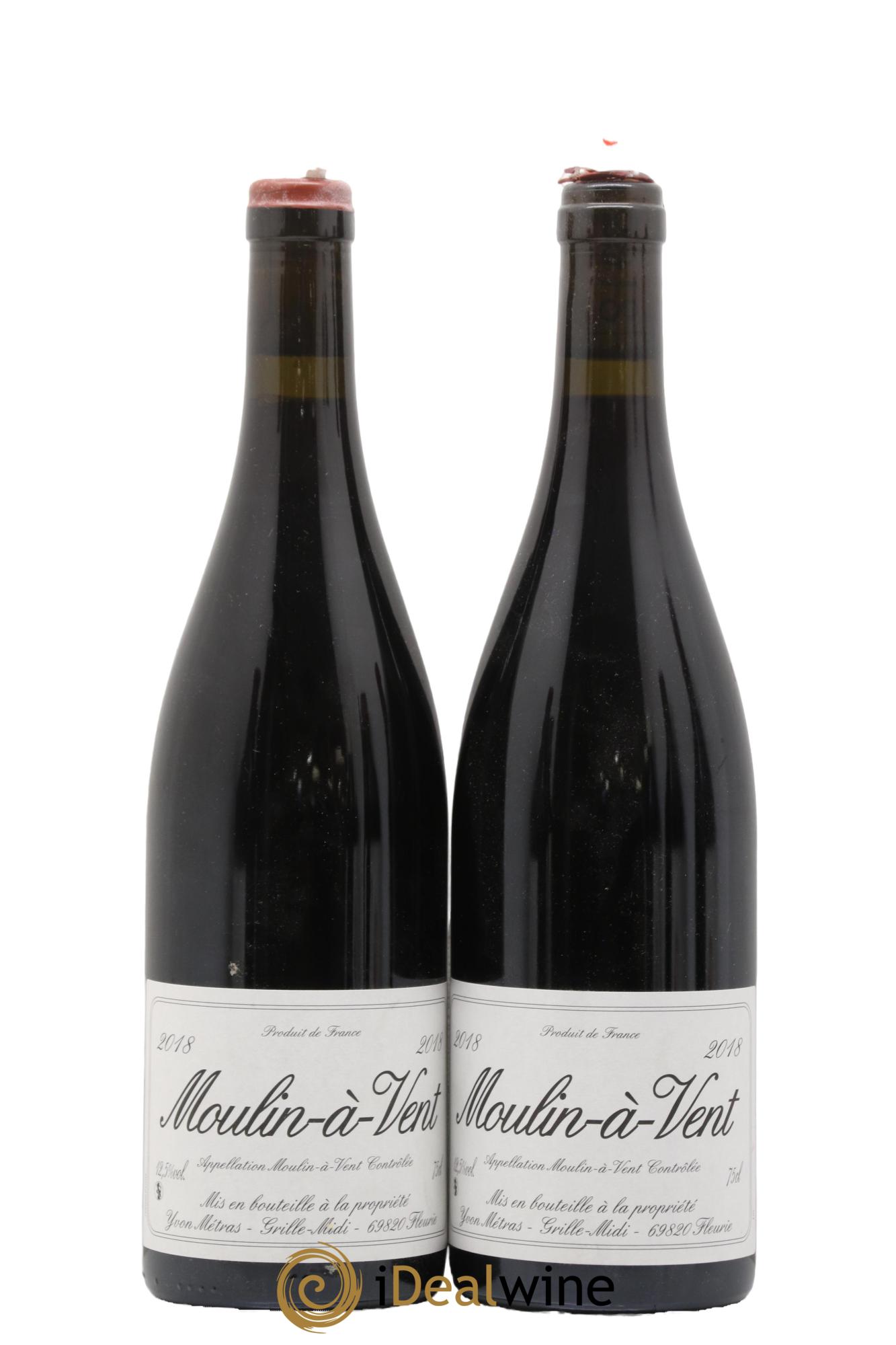 Moulin à Vent Yvon Métras 2018 - Lotto di 2 bottiglie - 0