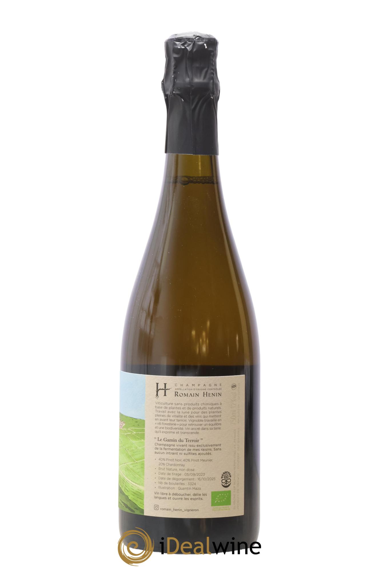 Gamin du Terroir Romain Henin - Lotto di 1 bottiglia - 1