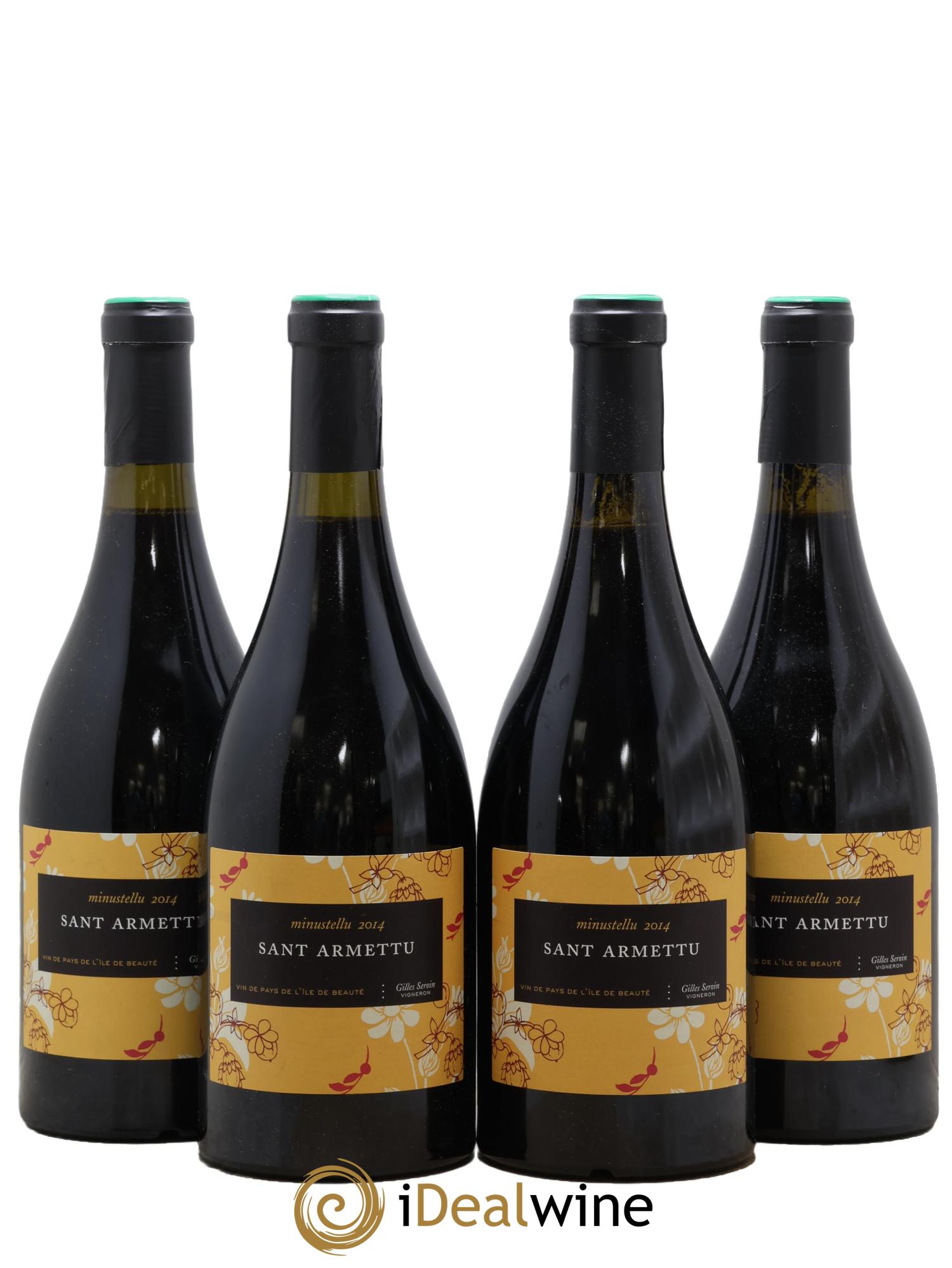 IGP Ile de Beauté Minustellu Sant Armettu (Domaine) 2014 - Posten von 4 Flaschen - 0